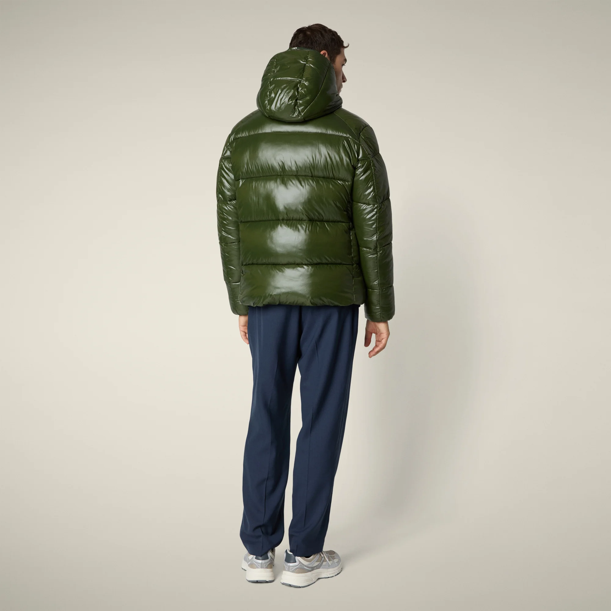 Men's Puffer Jacket Edgard in Pine Green