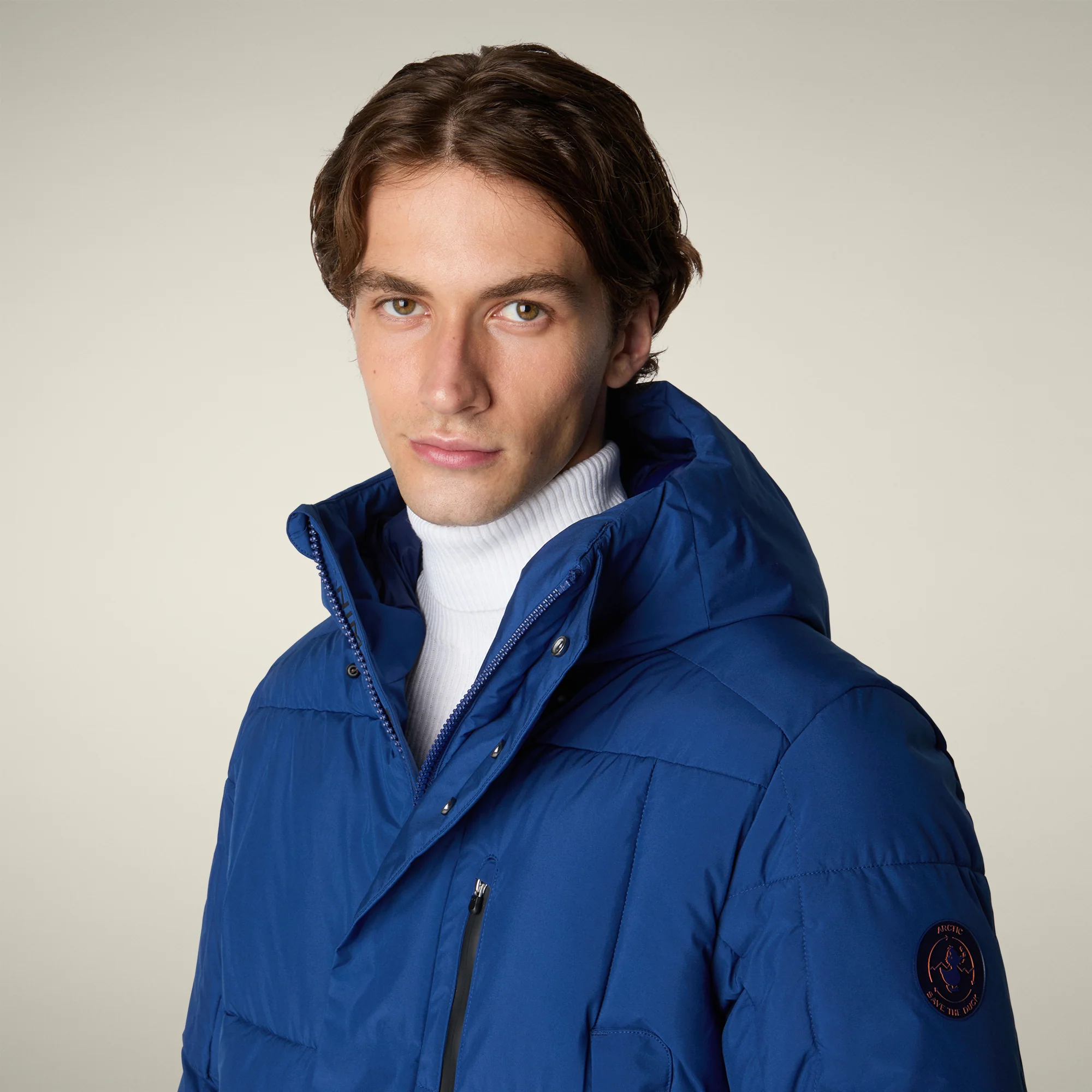 Men's Parka Gaspar in Eclipse Blue