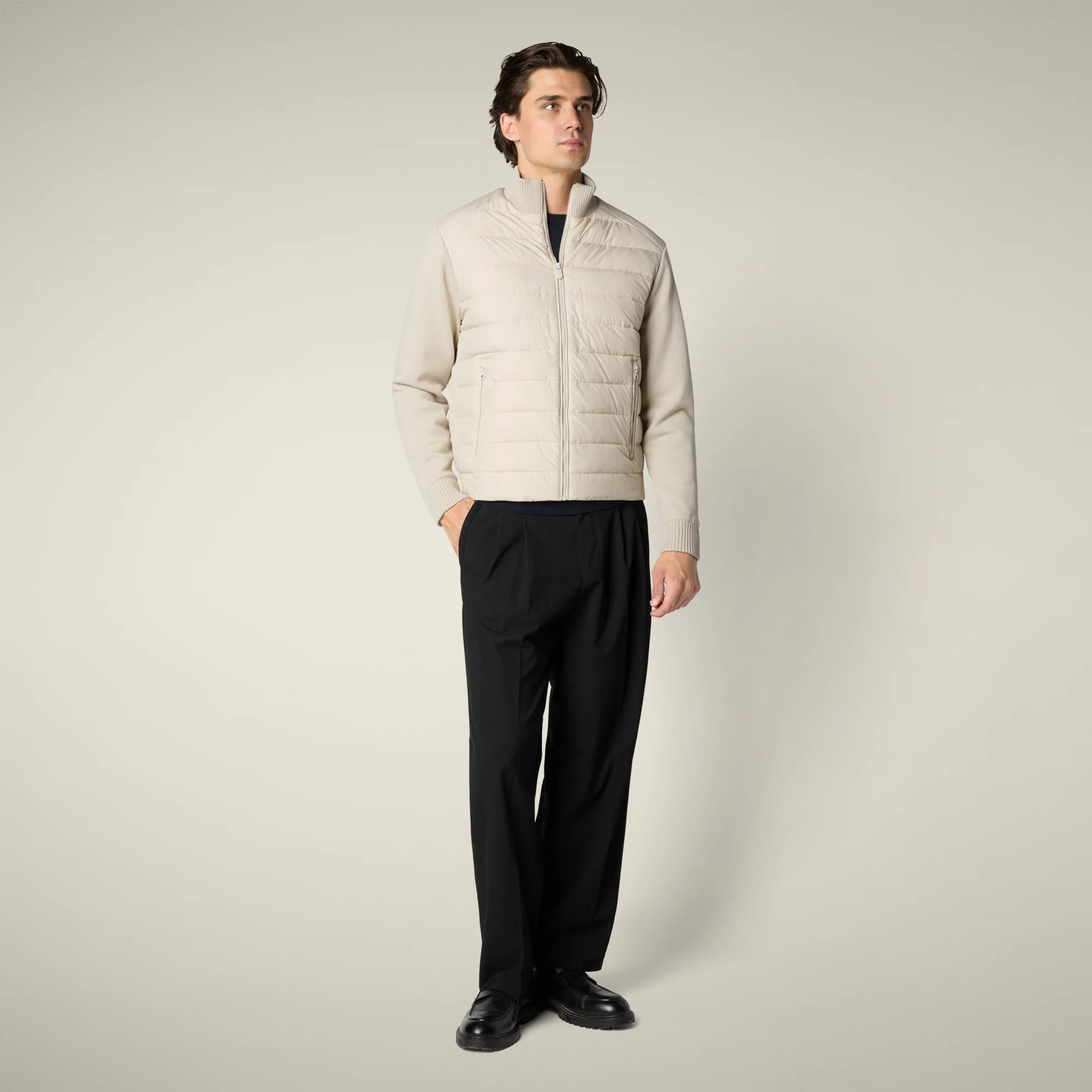 Men's Jacket Sedum in Rainy Beige