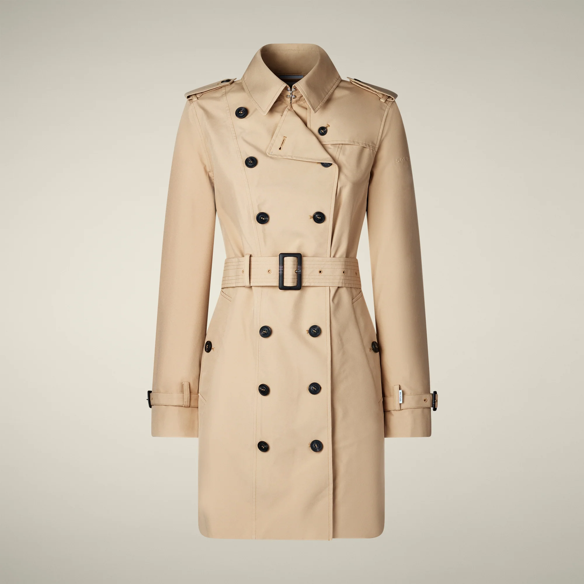 Women's Trench Coat Audrey in Stardust Beige