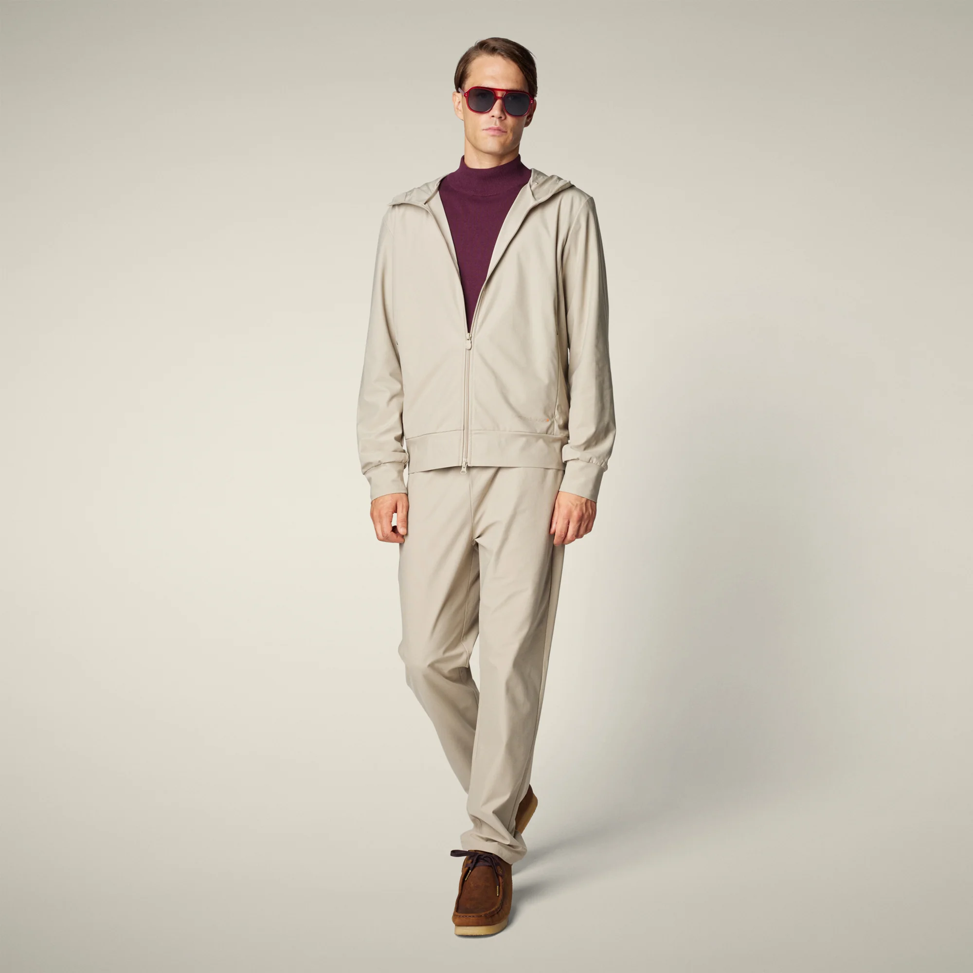 Men's Jacket Luiz in Stone Beige