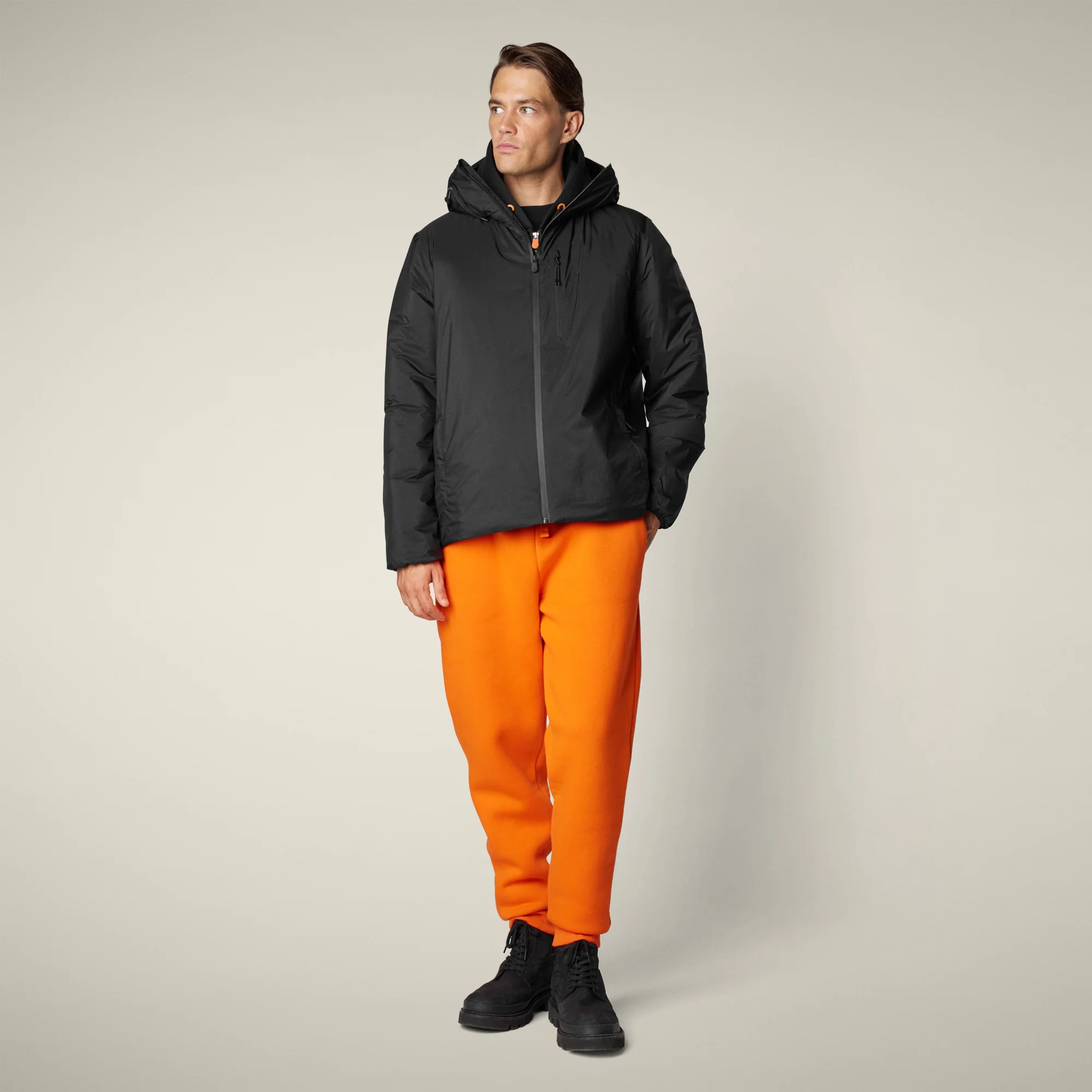 Men's Hooded Jacket Horizon in Black