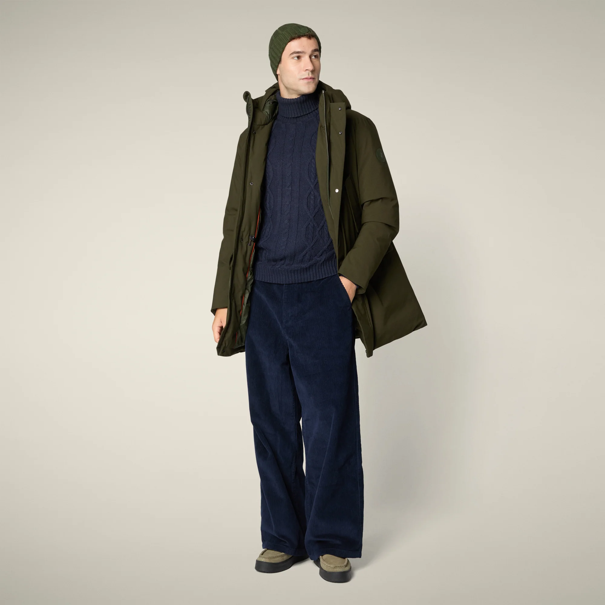 Men's Parka Wilson in Land Green