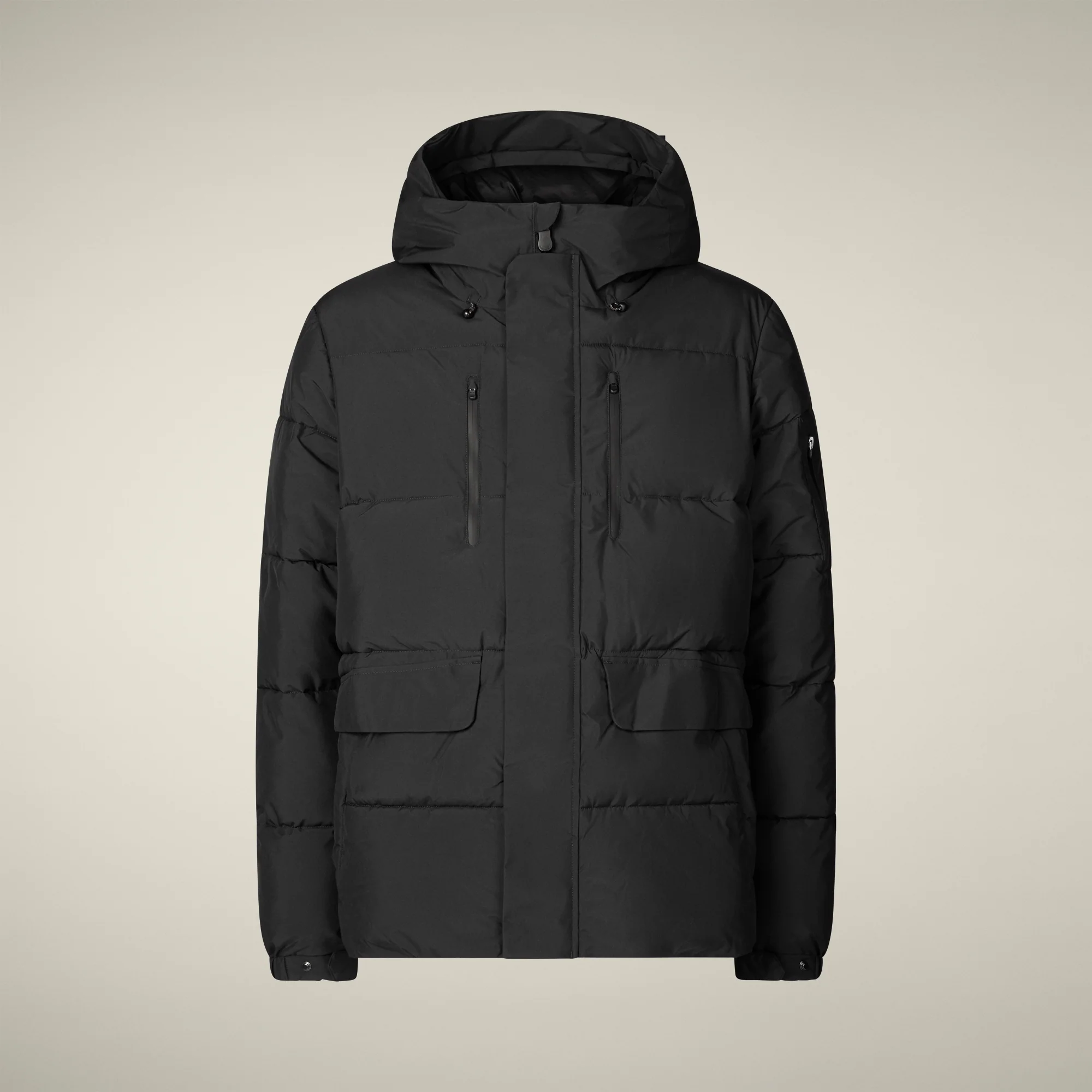 Men's parka Alter in black