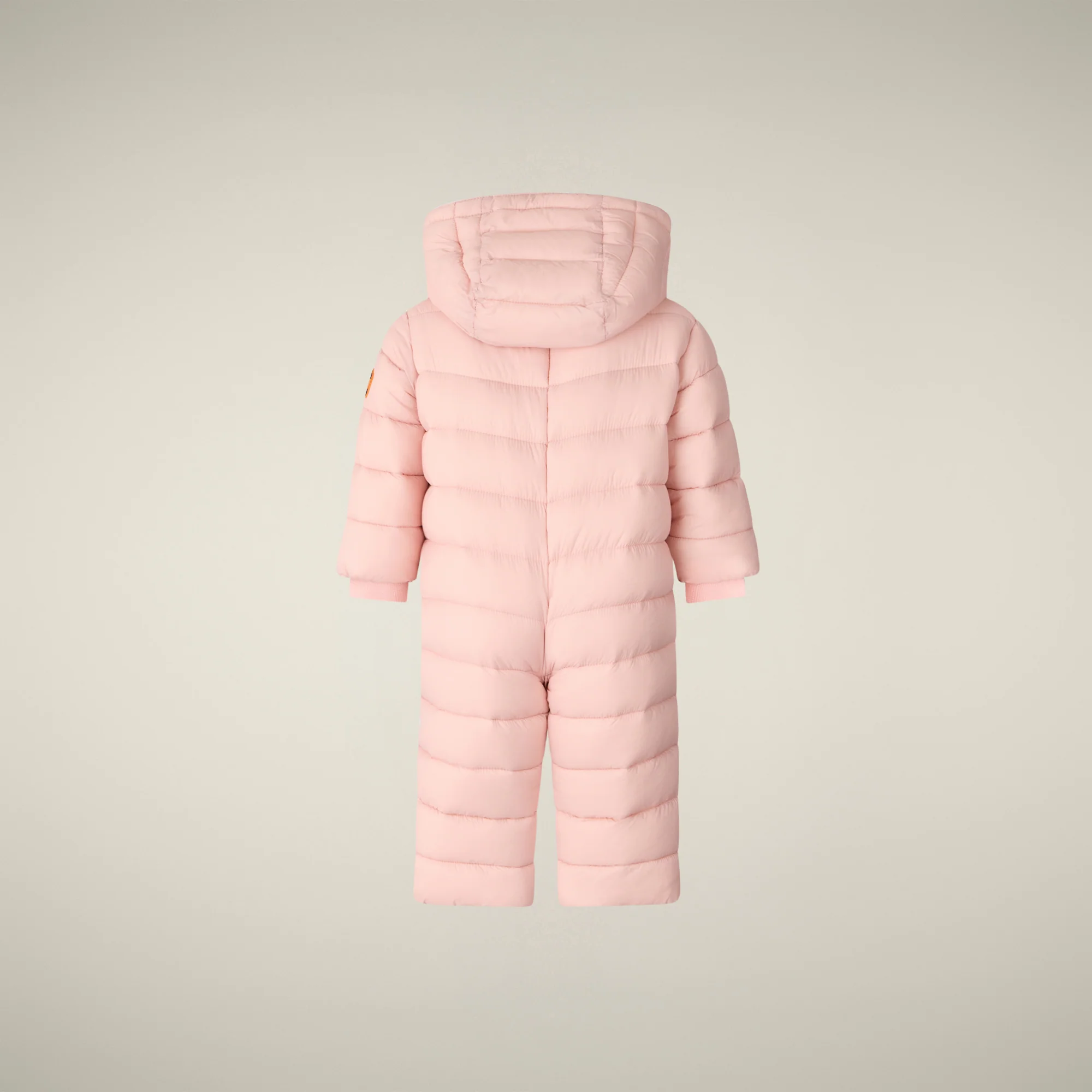 Unisex Baby Quilted overall Storm in blush pink