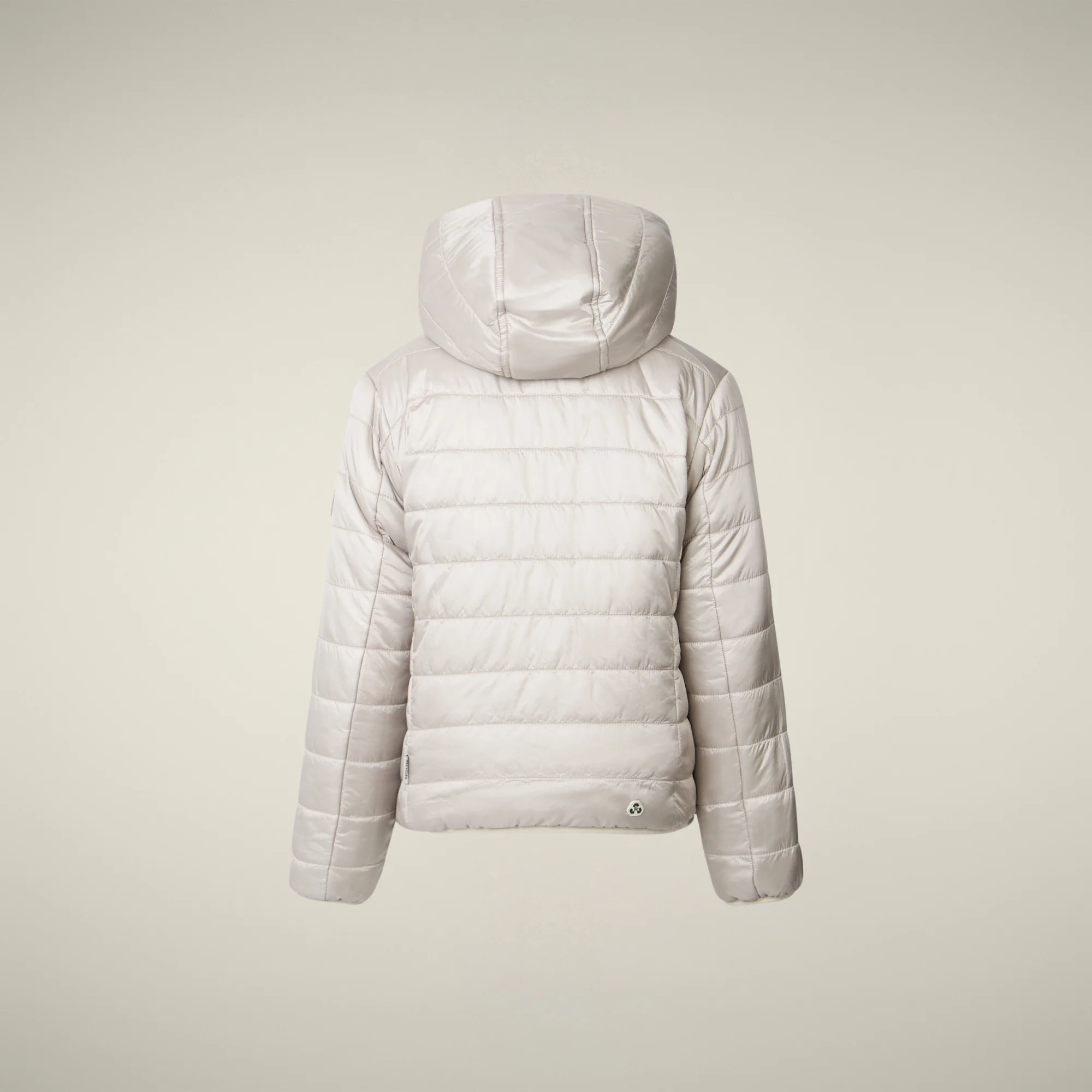 Girls' Reversible Faux Fur Jacket Chloe in Rainy Beige