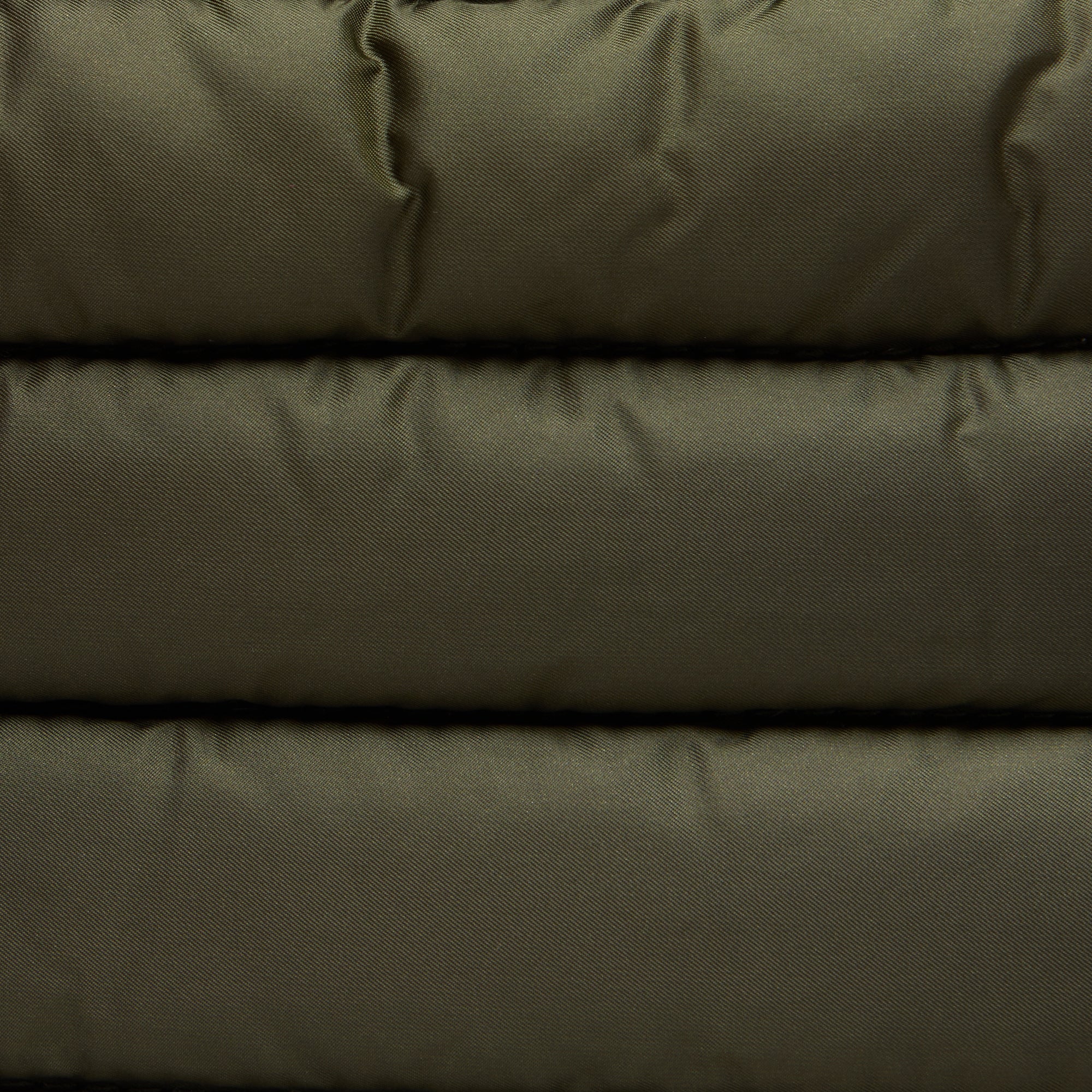 Unisex quilted pouch Thalassa in pine green