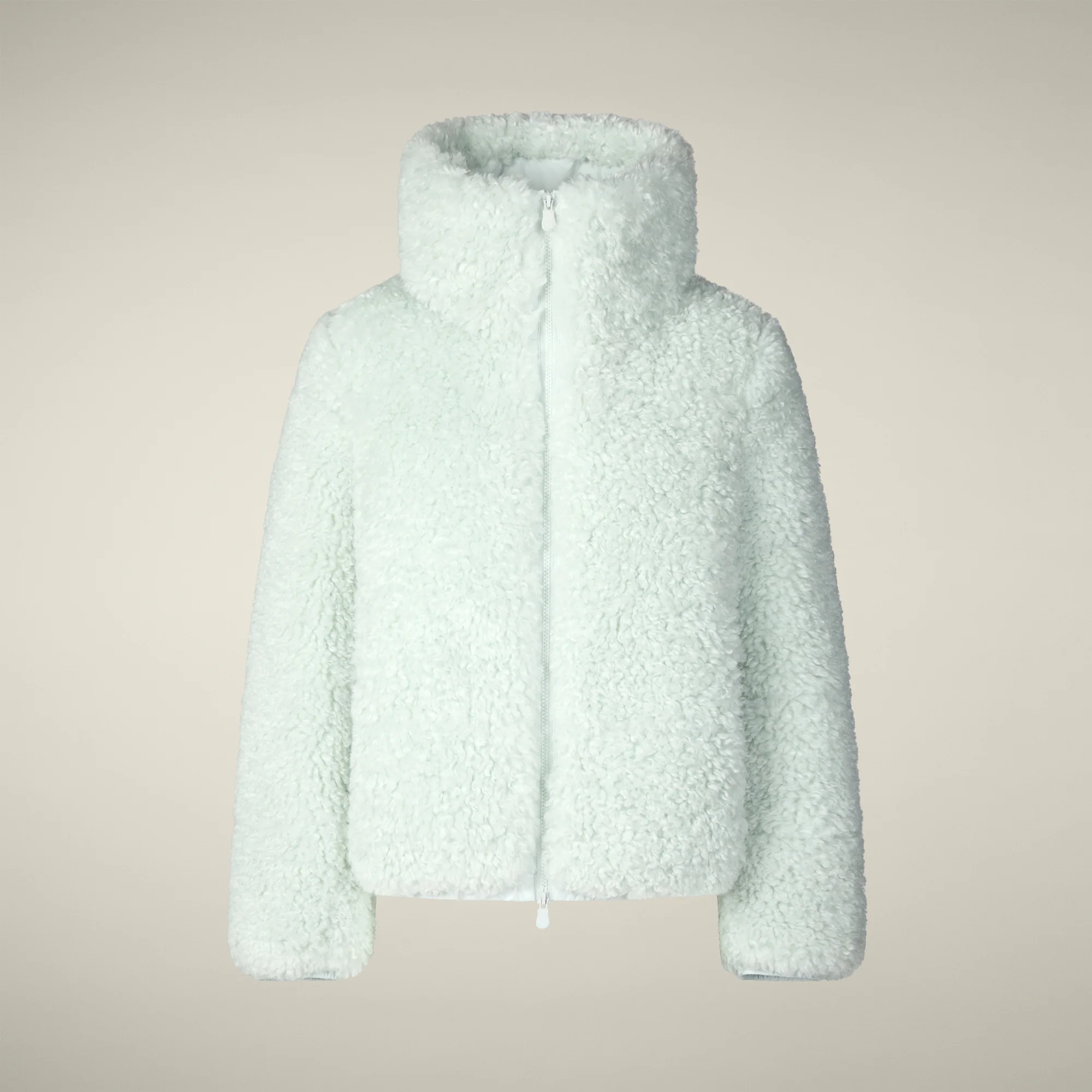 Women's Kennie Faux Fur Jacket in Glacier Blue
