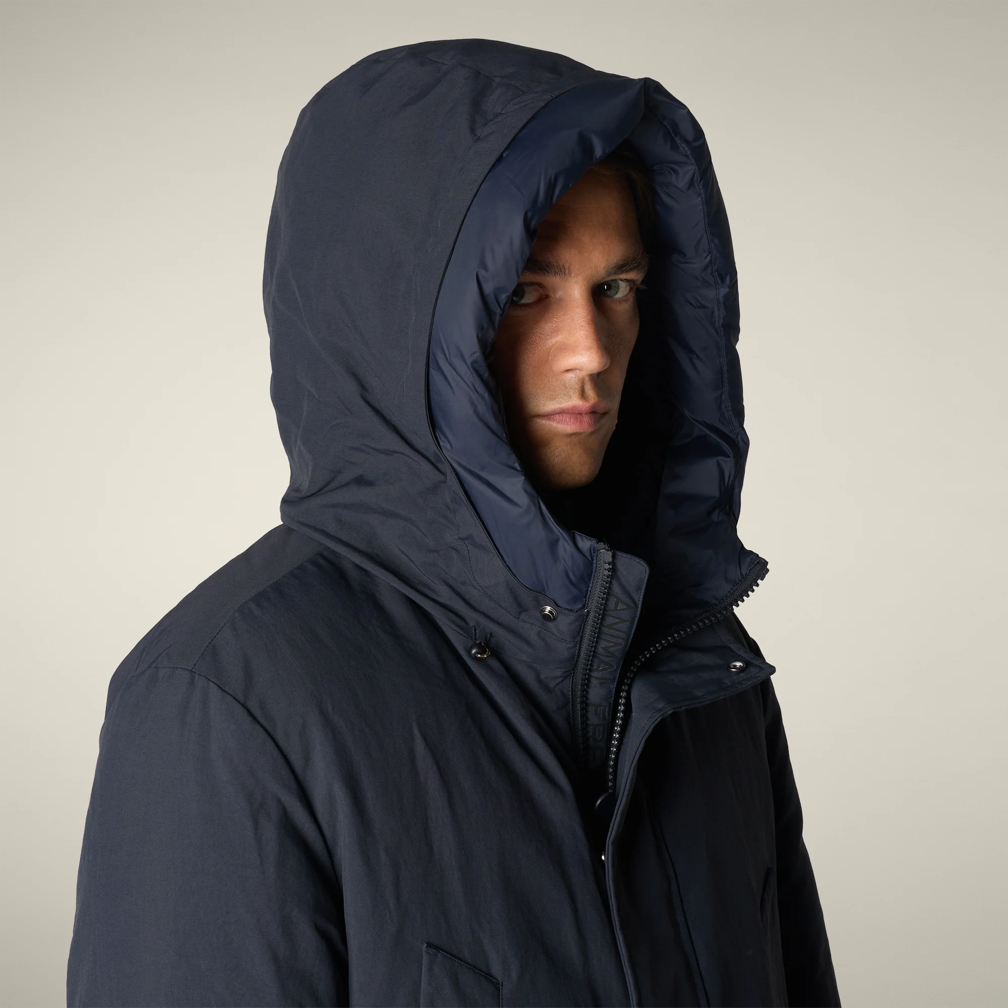 Men's Parka Valley in Blue Black