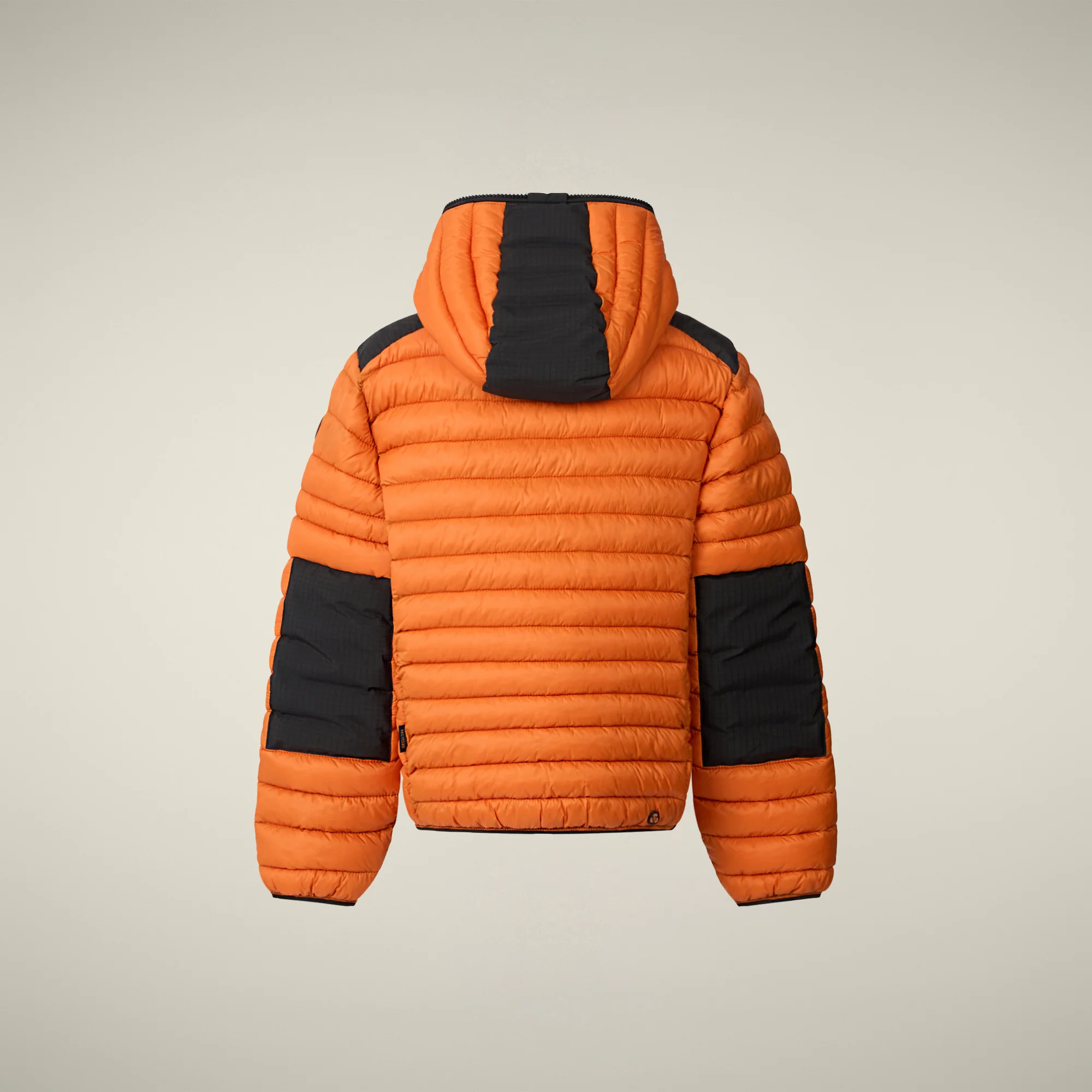 Boys' Puffer jacket Flip in Amber Orange