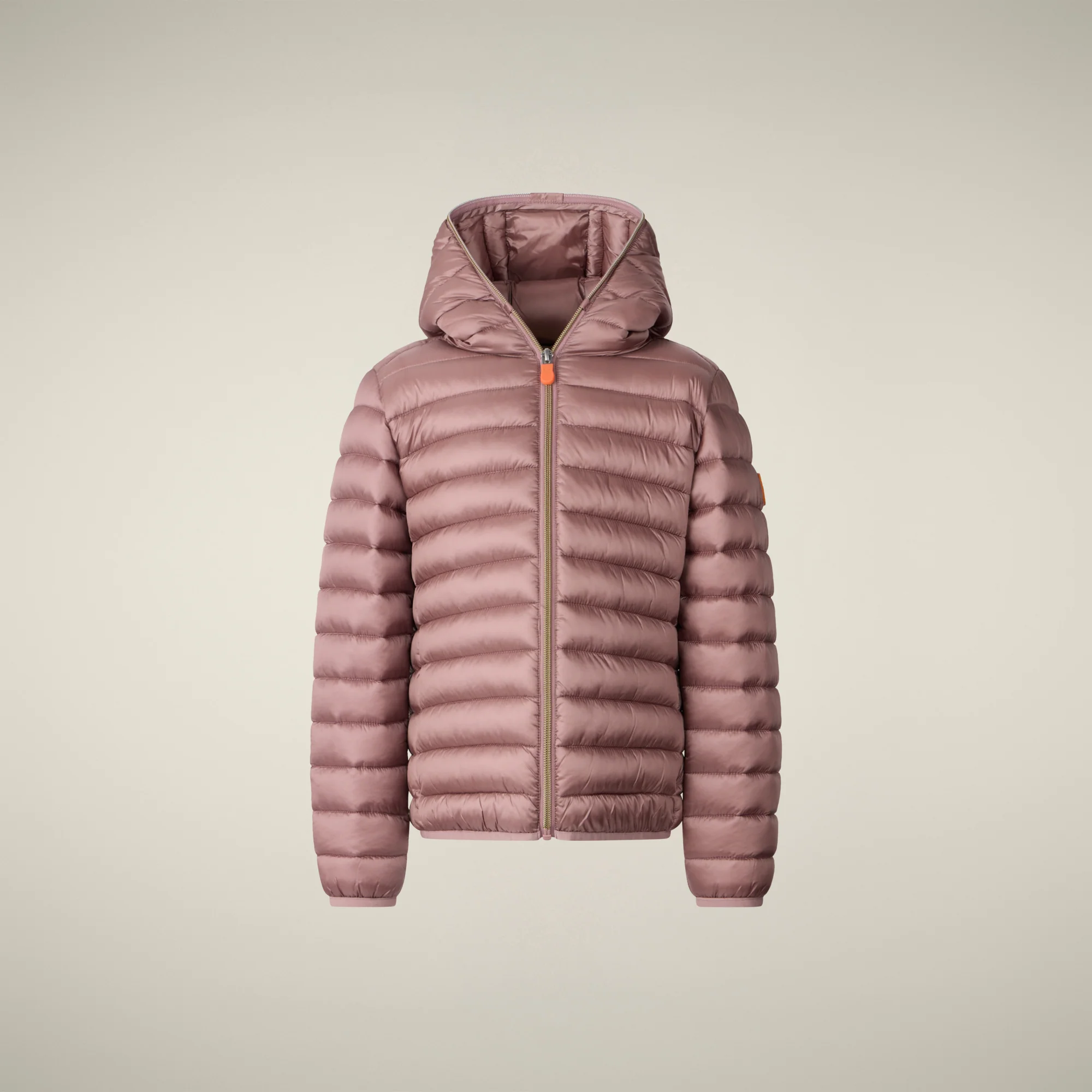 Girls' Puffer Jacket Iris in Misty Rose