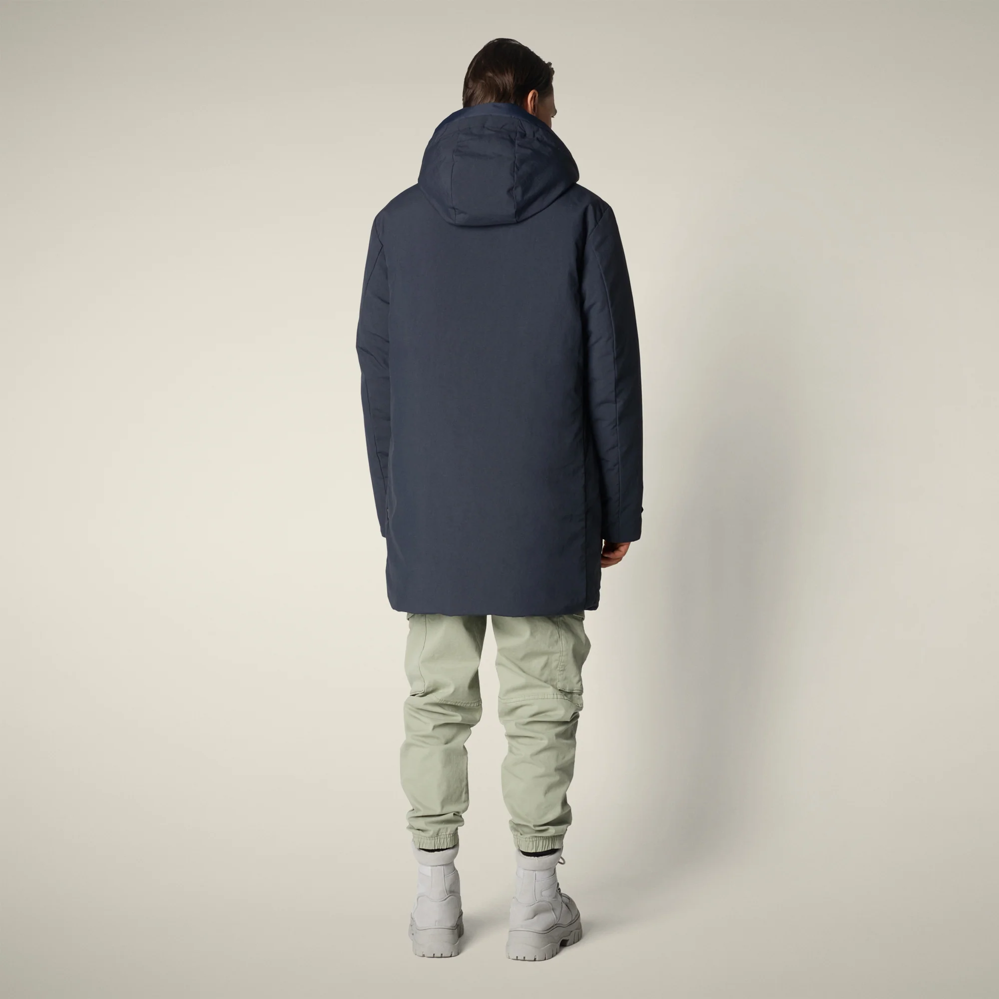 Men's Parka Valley in Blue Black