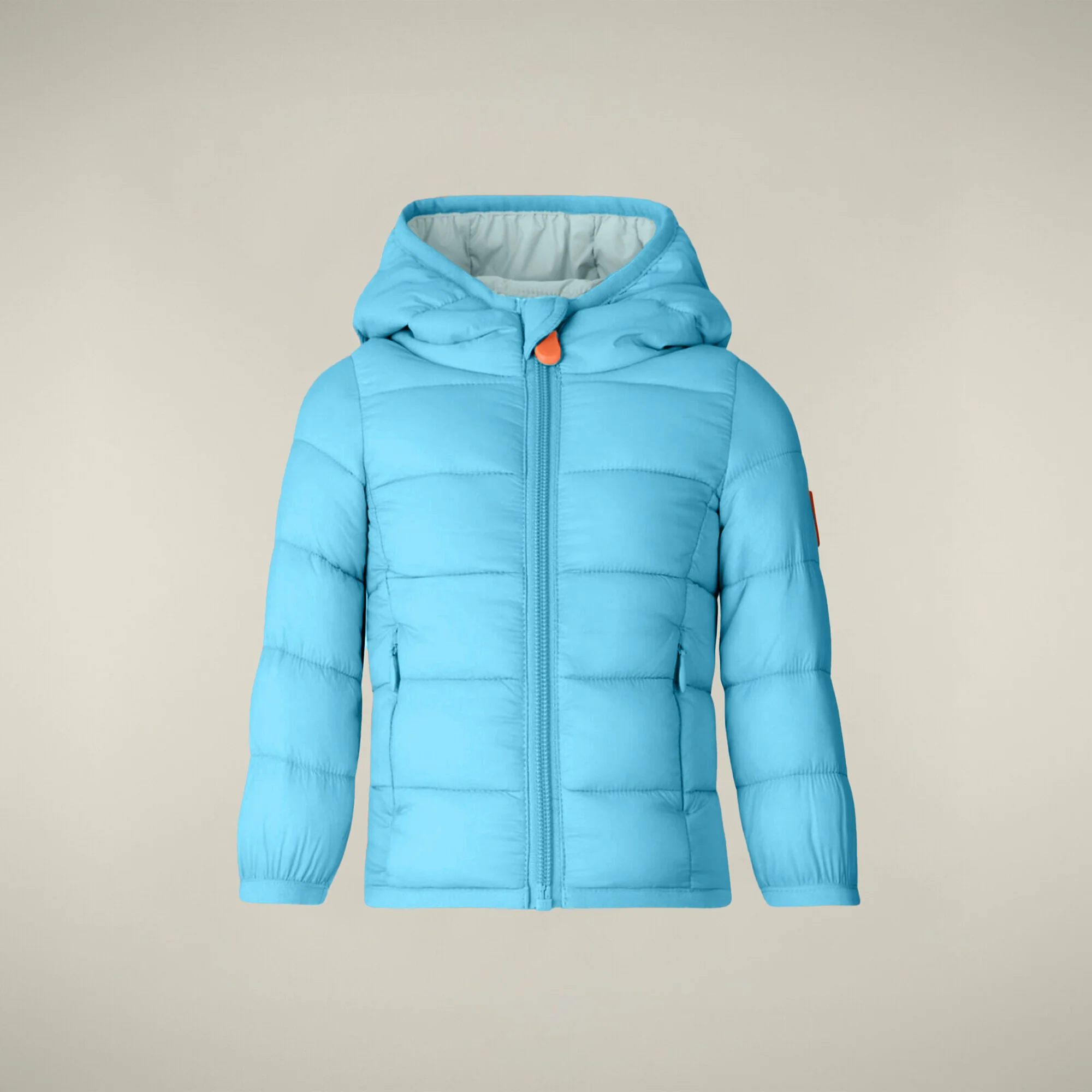 Unisex Baby puffer jacket Wally in bay blue