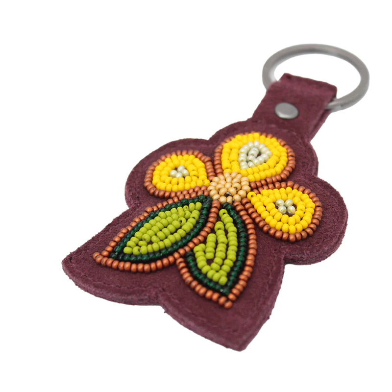 Gustafson Beaded Keychain