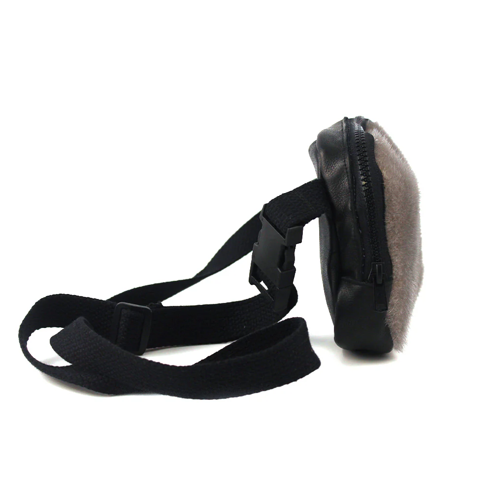 Bambi Amos Sealskin Belt Bag