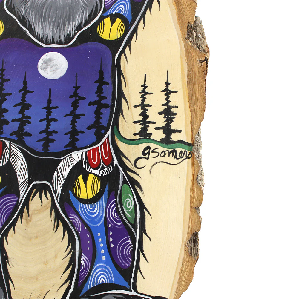 Jessica Somers 'Herman' Wood Artwork