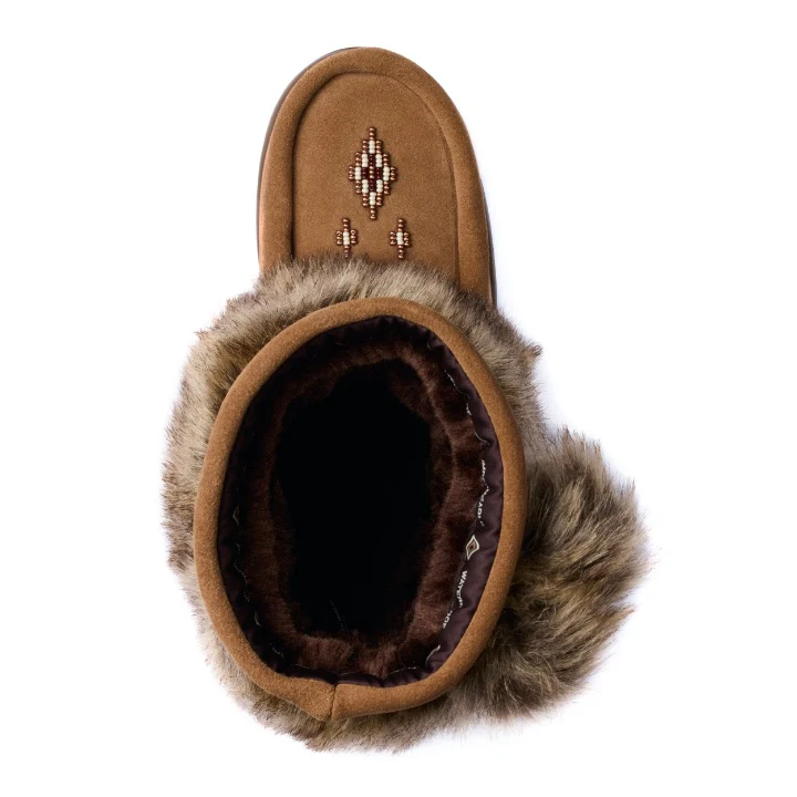 Waterproof Faux Fur Youth Snowy Owlet