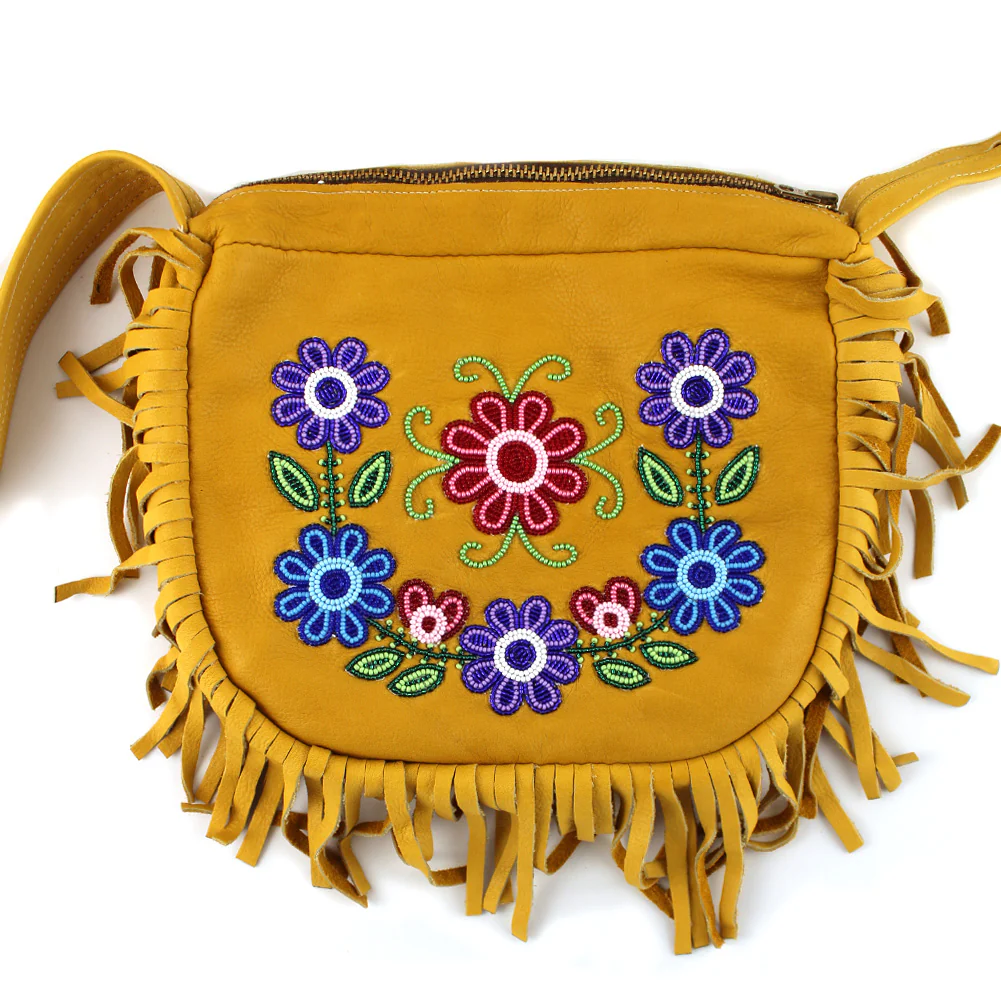 Rosa Scribe Floral Purse