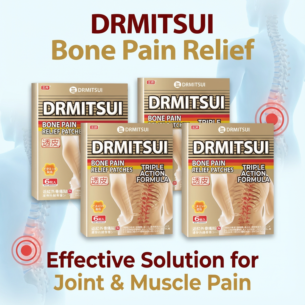 Experience Deep Back Relief with the Lumbar Relief Triple Action Pain Patch – Your Everyday Solution for Lumbar & Joint Comfort