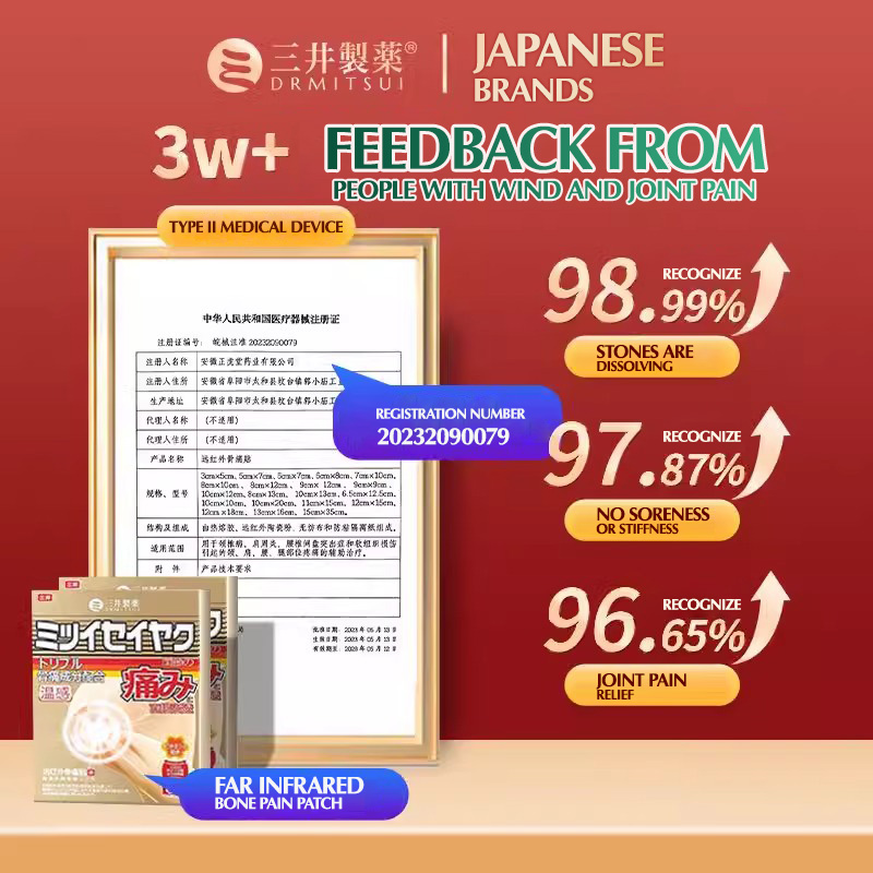 Lumbar Relief Triple Action Pain Patch – Back & Joint Comfort Heating Patch