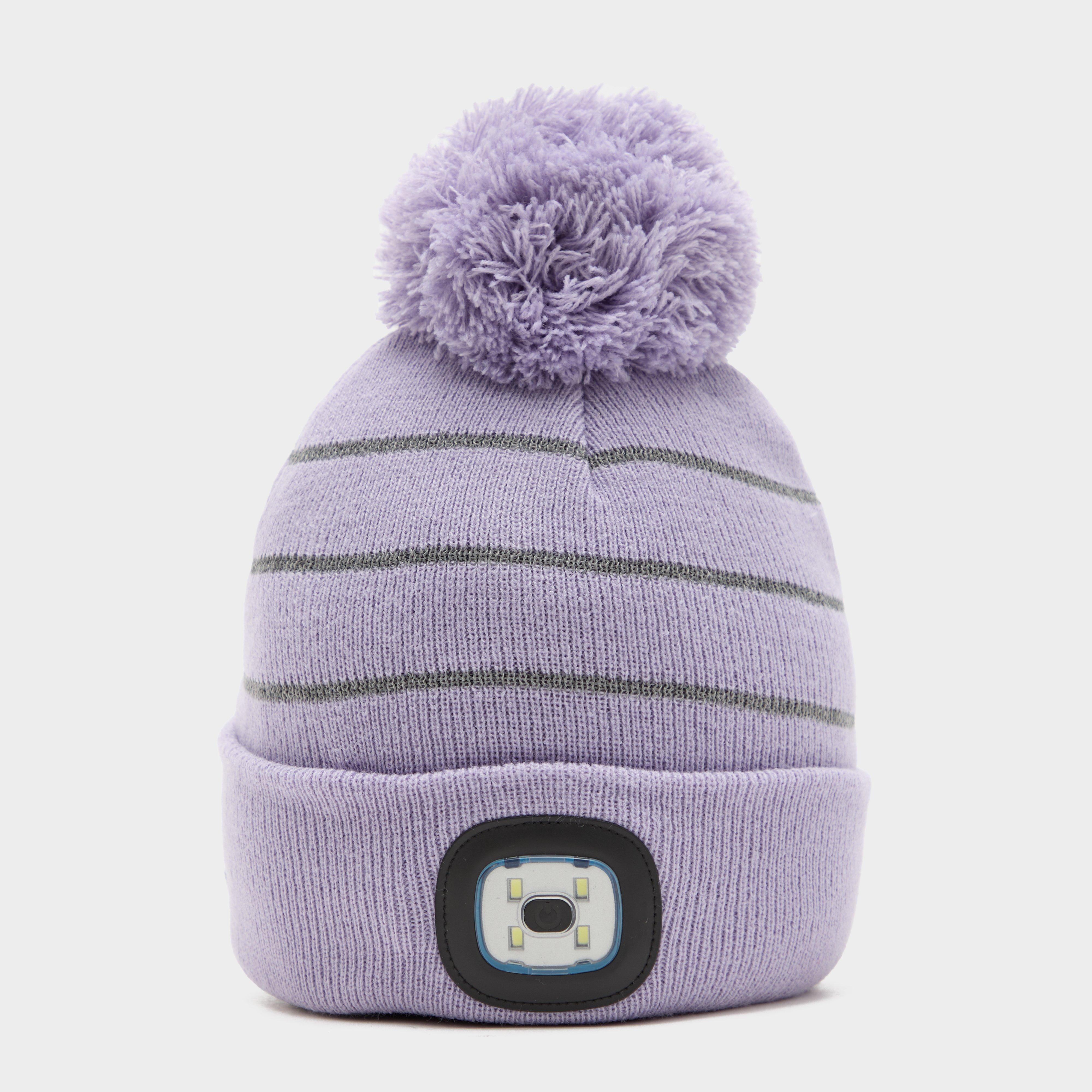 Kids’ Alva LED Pom Beanie Hat