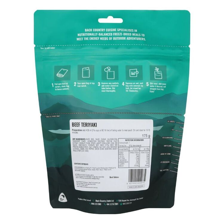 Back Country Beef Teriyaki Regular