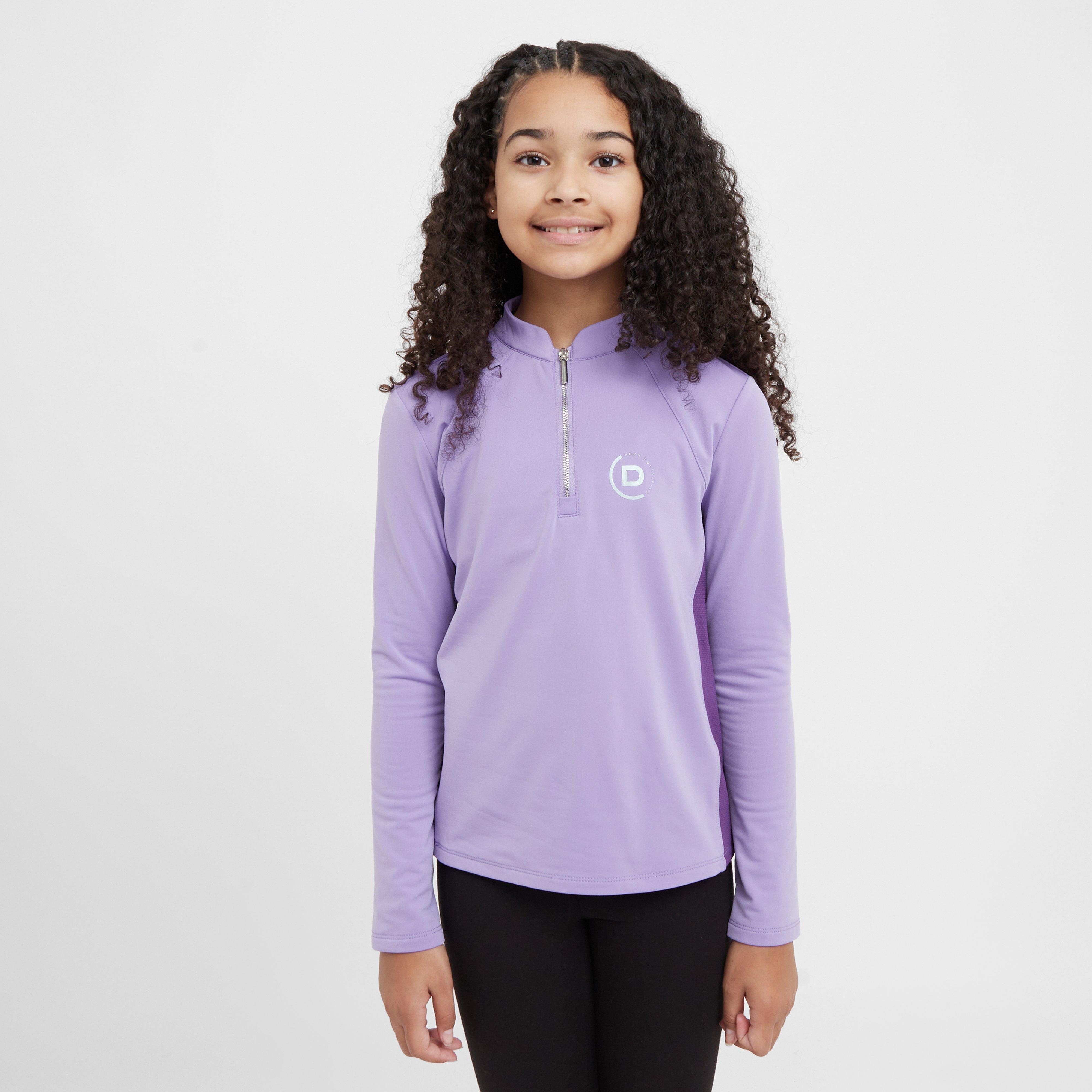 Kids' Sadie Long Sleeve Panel Riding Top
