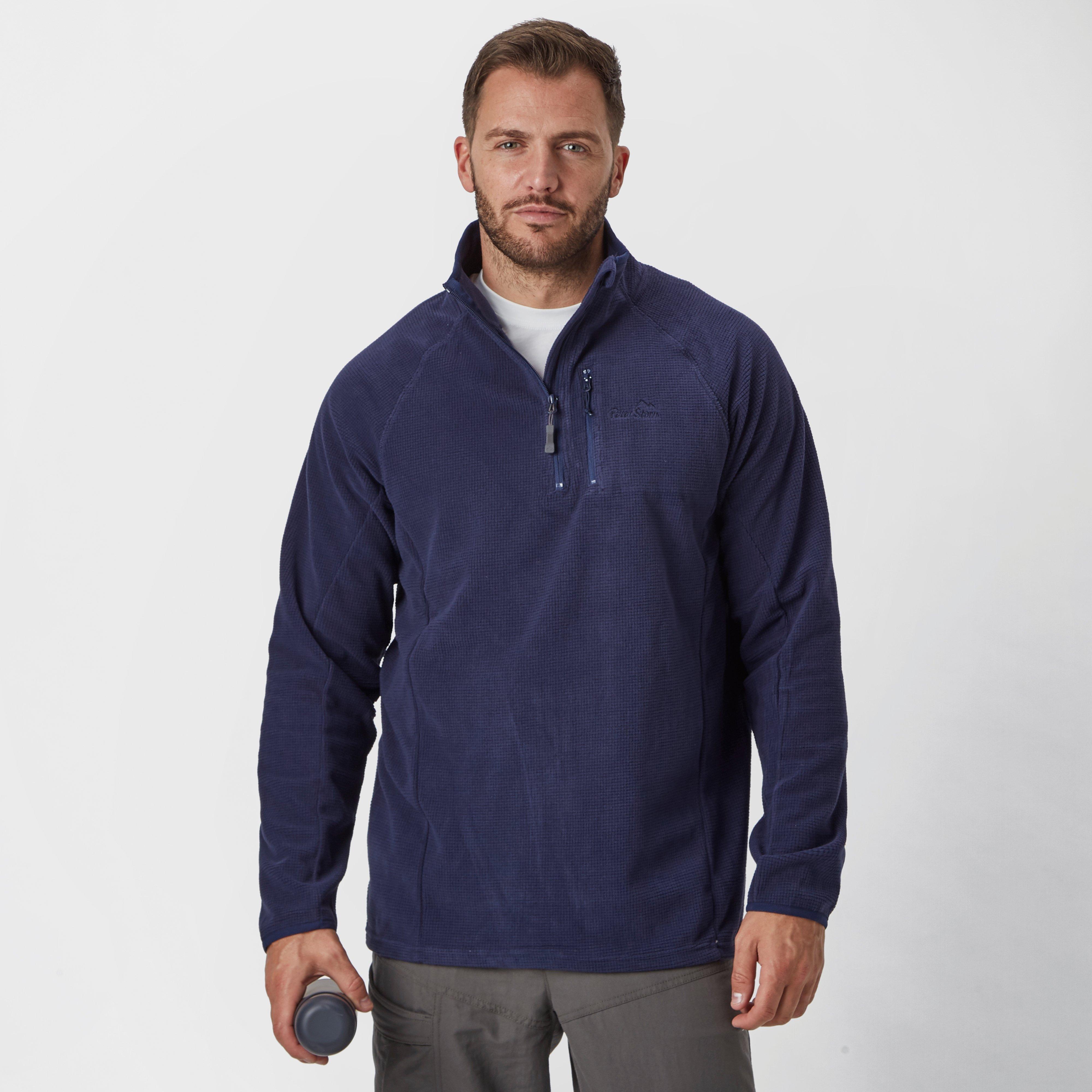 Men’s Grid Half-Zip Fleece