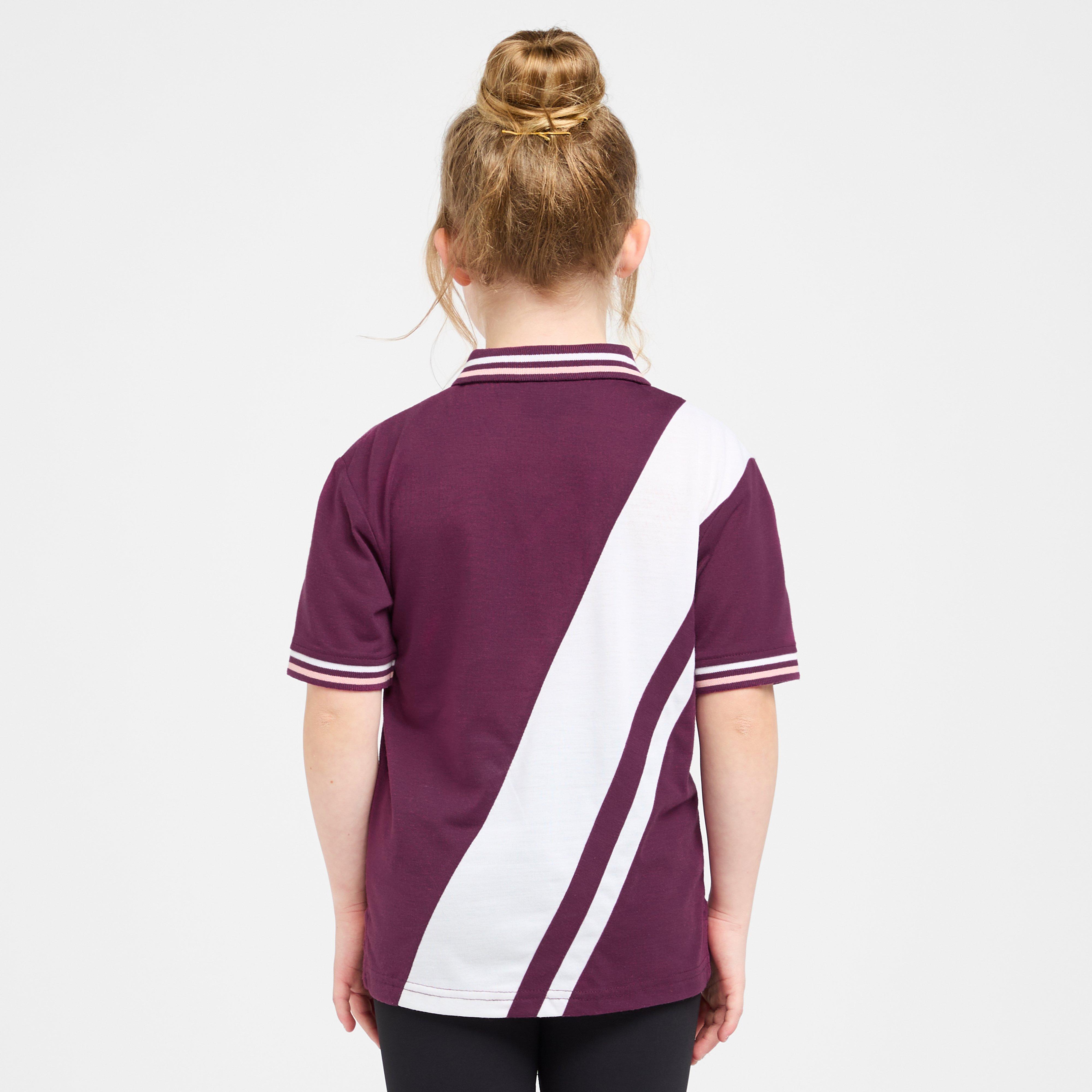 Kids' Nora Team Polo Top Amaranth
