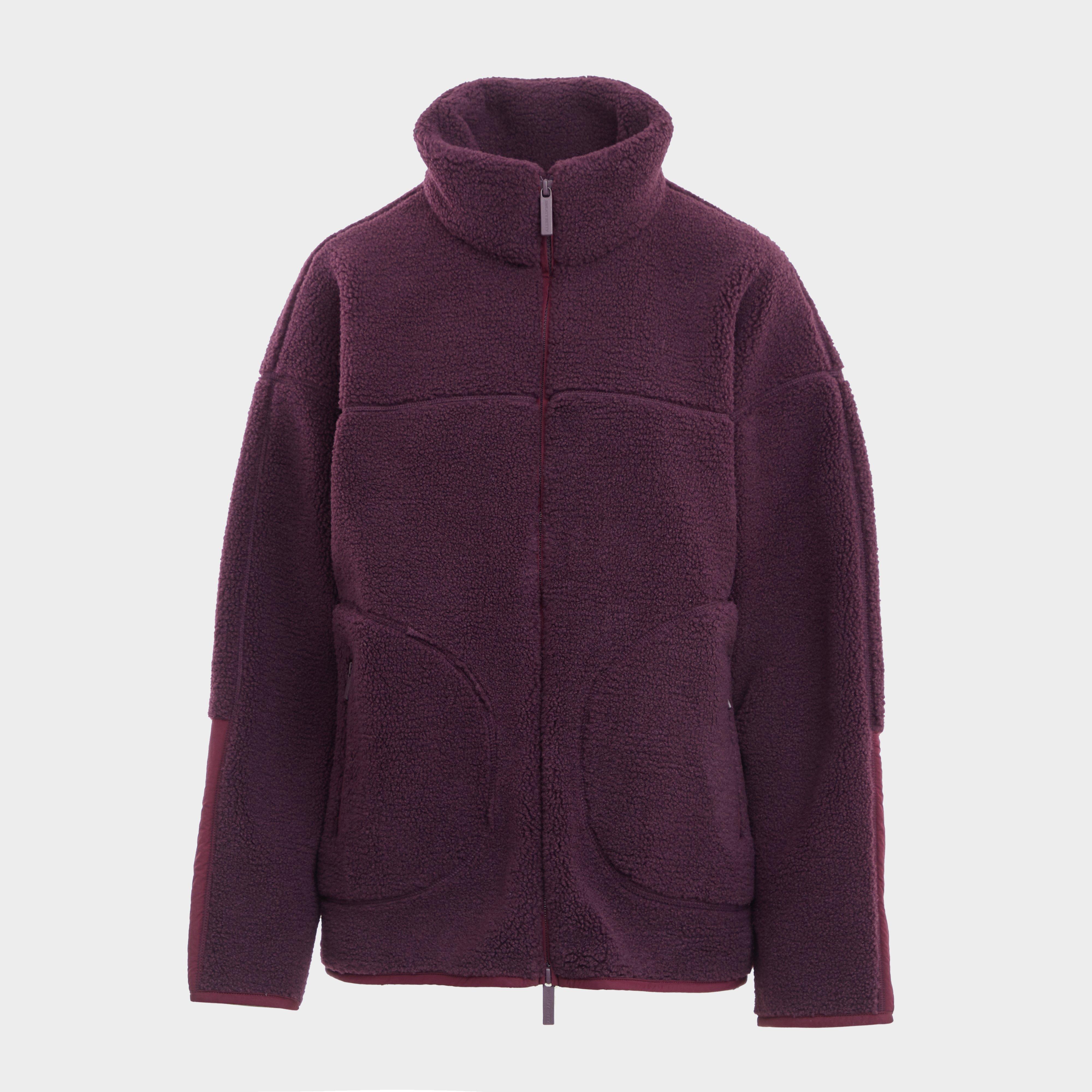 Women’s Plush Textured Zip Up Fleece