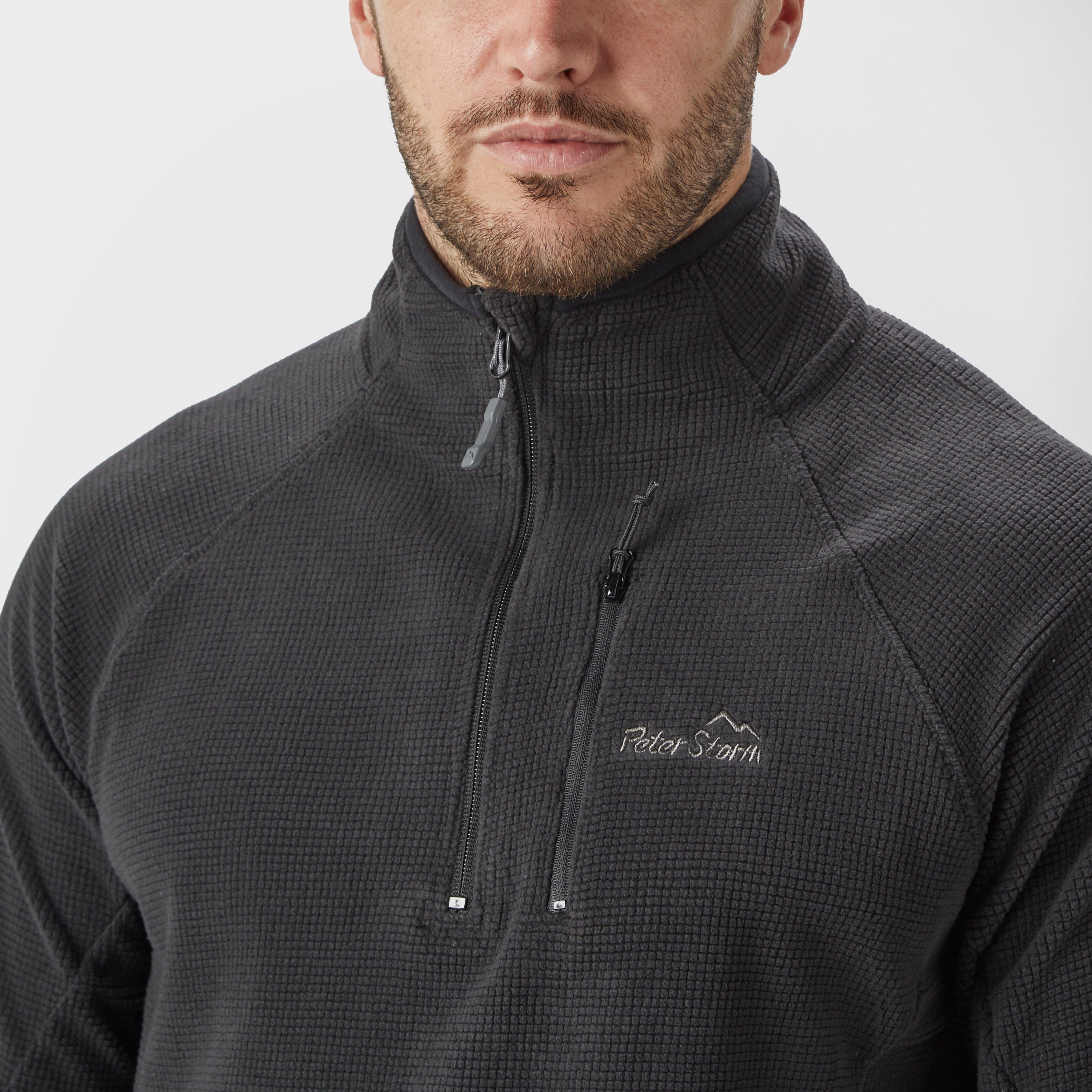 Men’s Grid Half-Zip Fleece