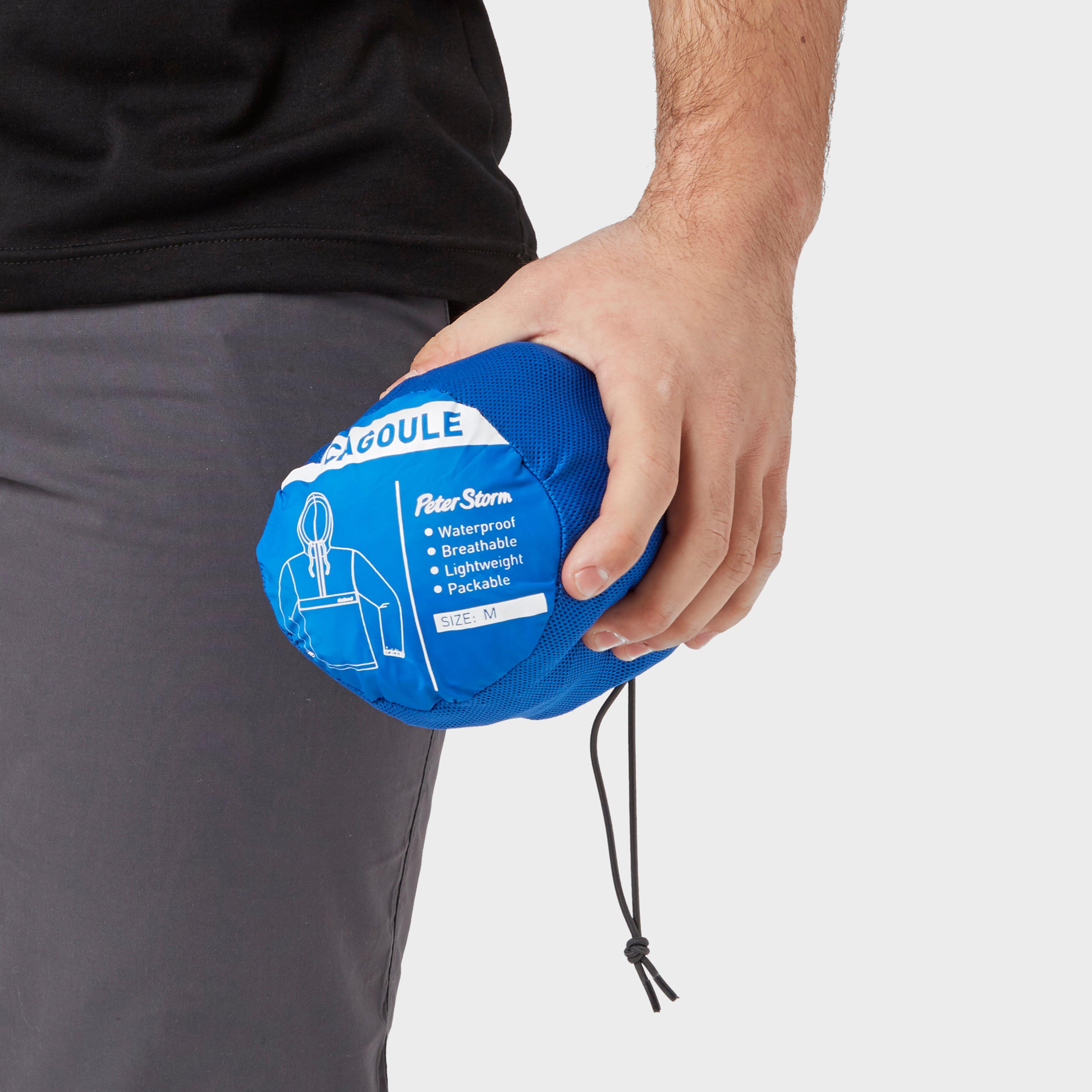 Mens Packable Cagoule Blue