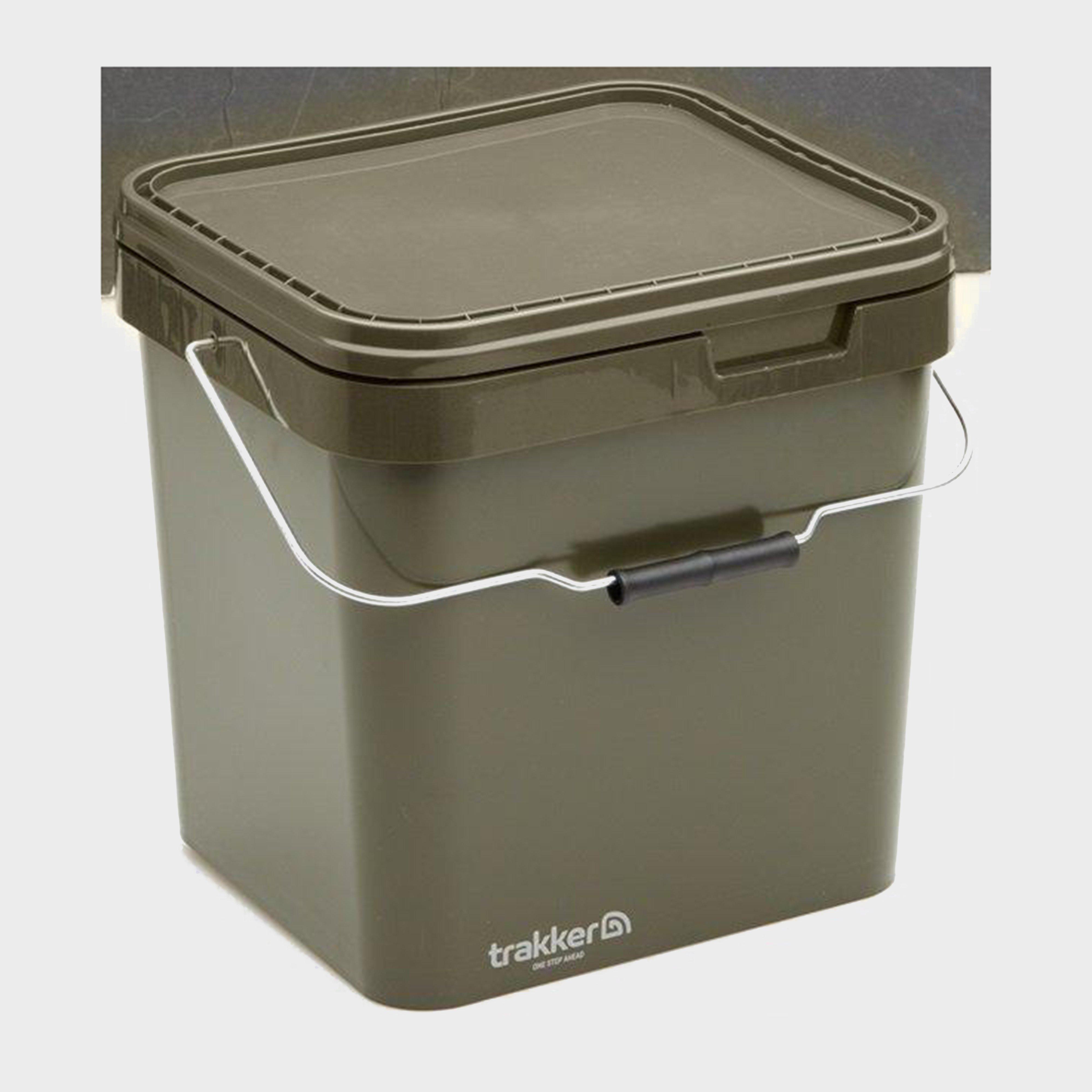 17 Ltr Olive Square Bucket