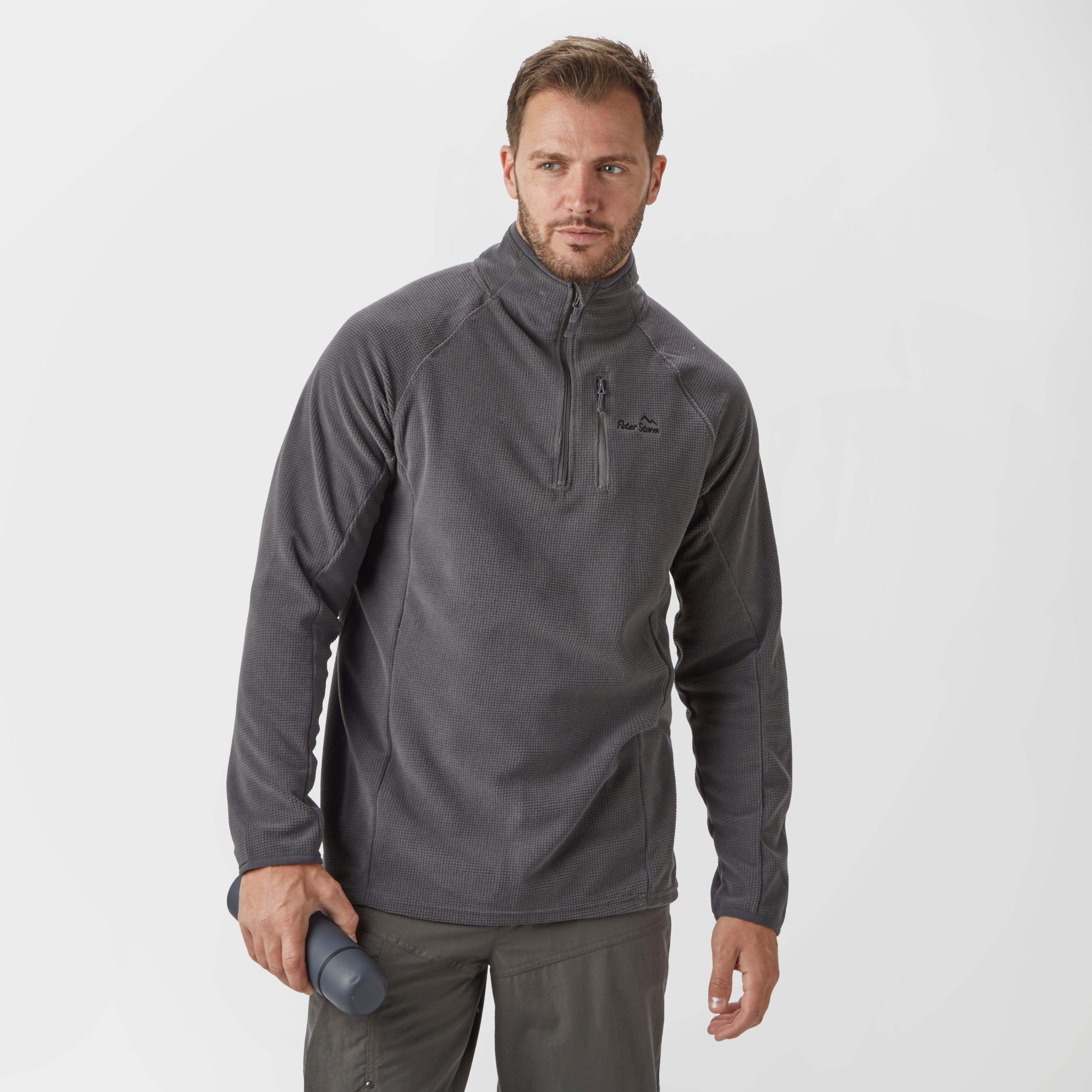 Men’s Grid Half-Zip Fleece