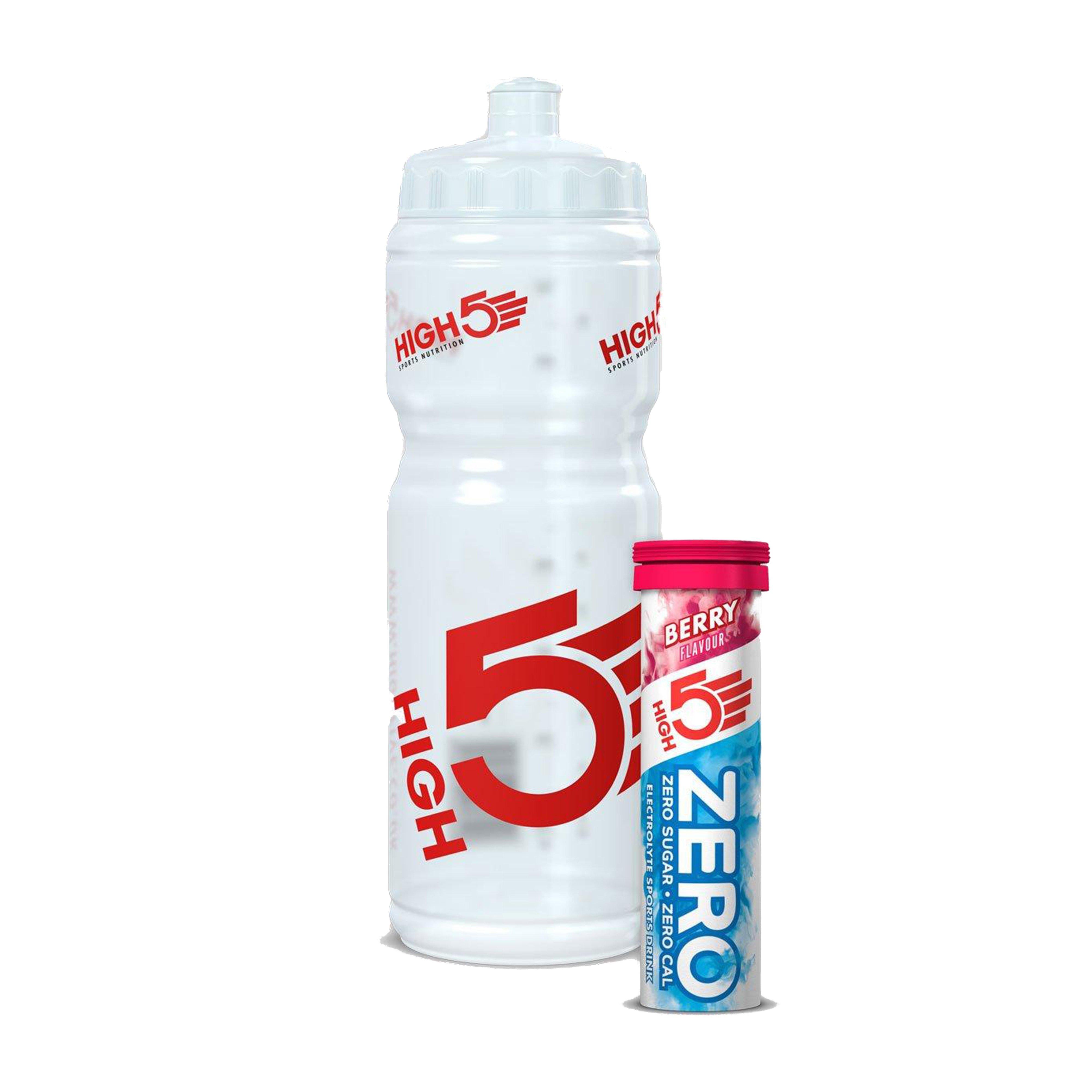 750ml Drinks Bottle with 10 ZERO Tabs (Berry)