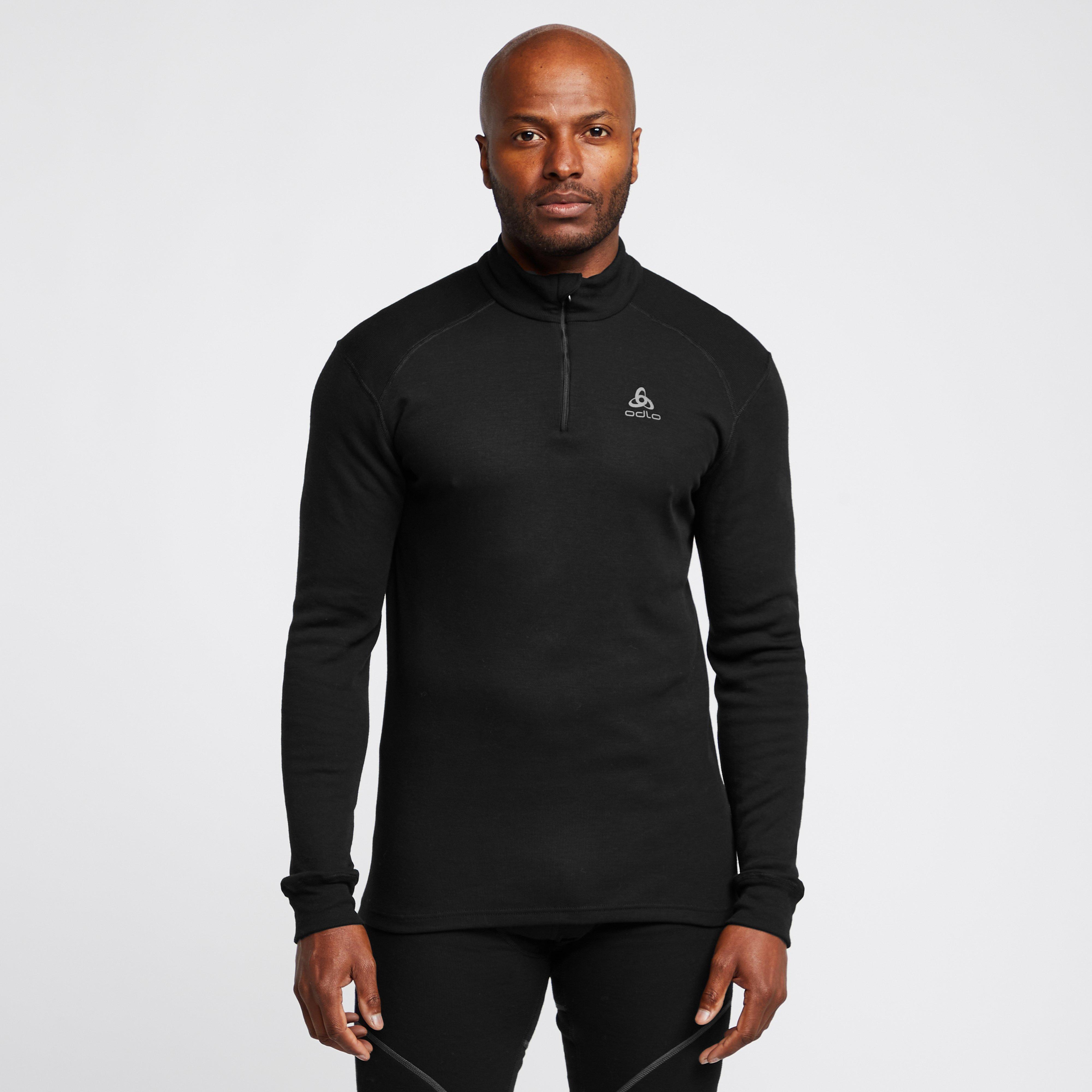 Men's Eco Active Warm Long Sleeve Half Zip Baselayer Top