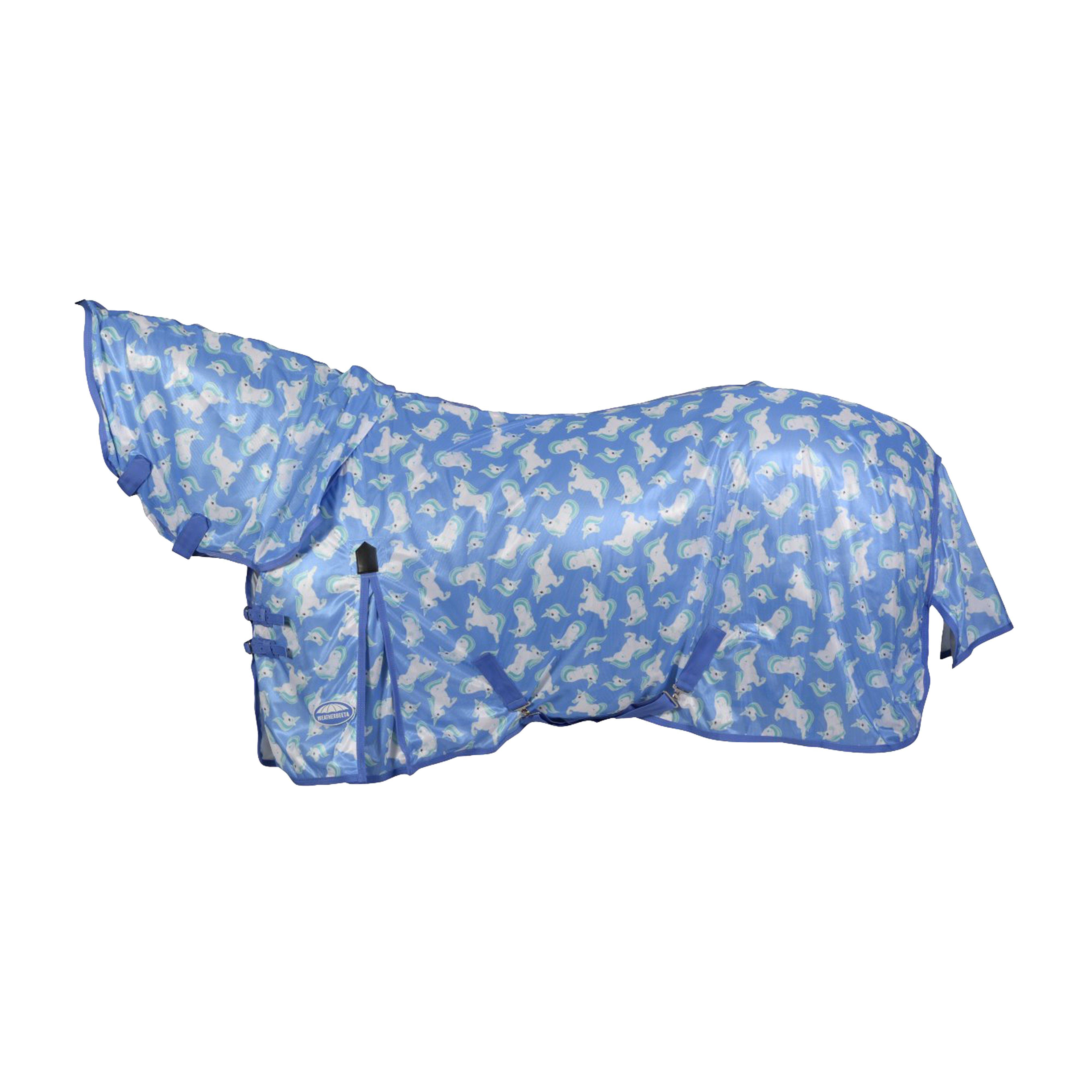 ComFiTec Essential Mesh II Combo Neck Fly Rug Unicorn