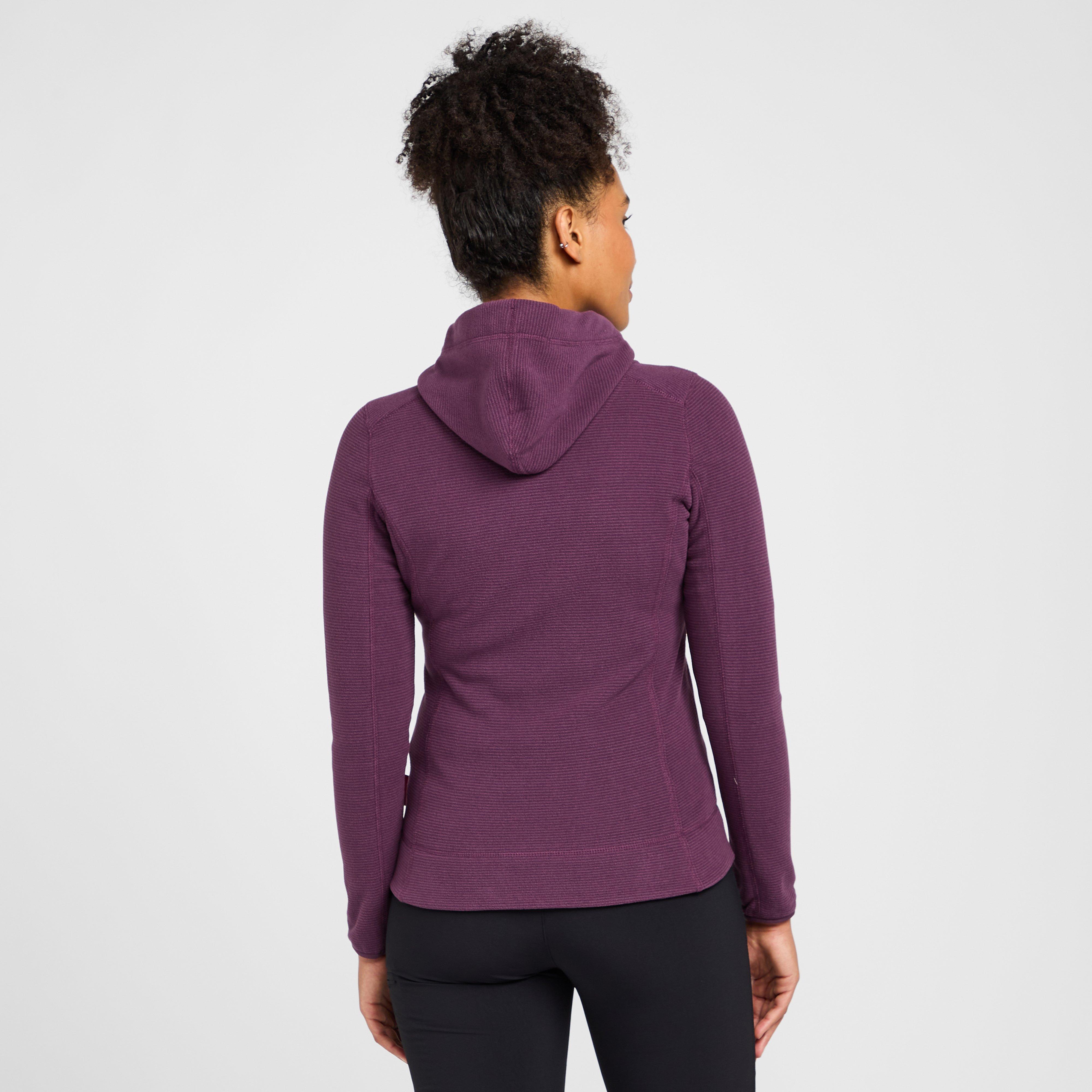 Women's Full-zip Hooded Stretch Fleece