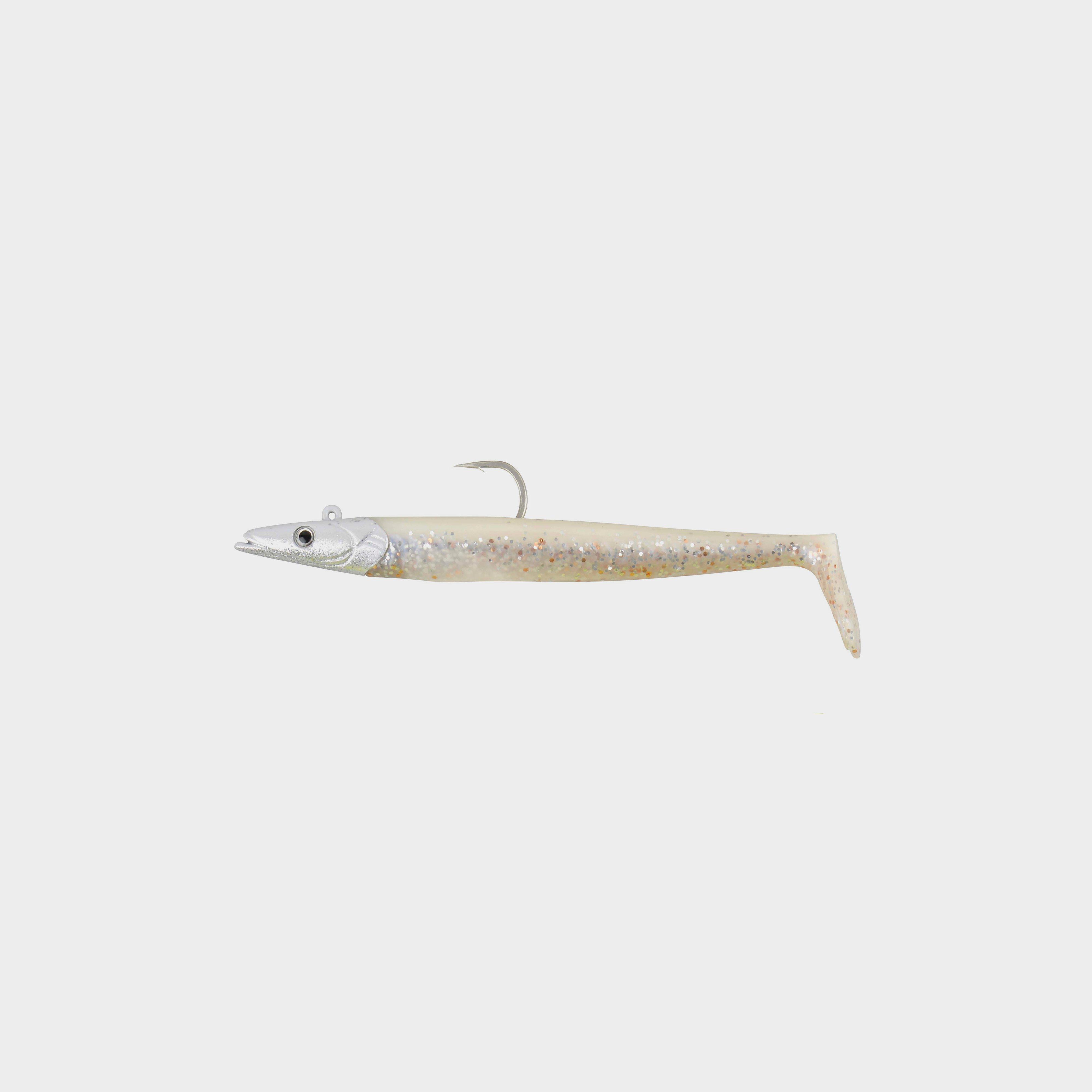 SG Sandeel 12,5cm 23g 30-Real Pearl 2+1pcs