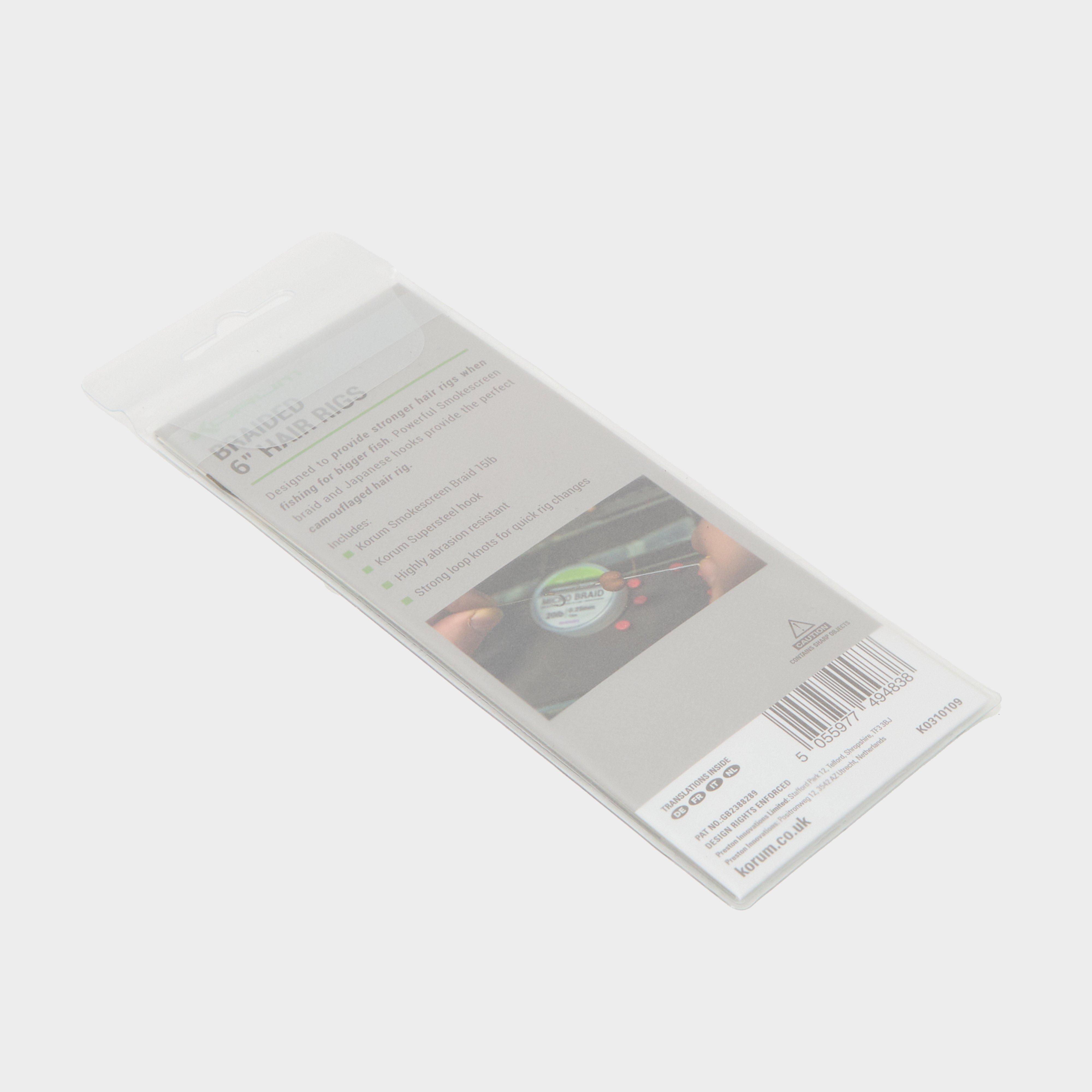 Big Fish Braided Hair Rigs 6” Size 8 Barbless