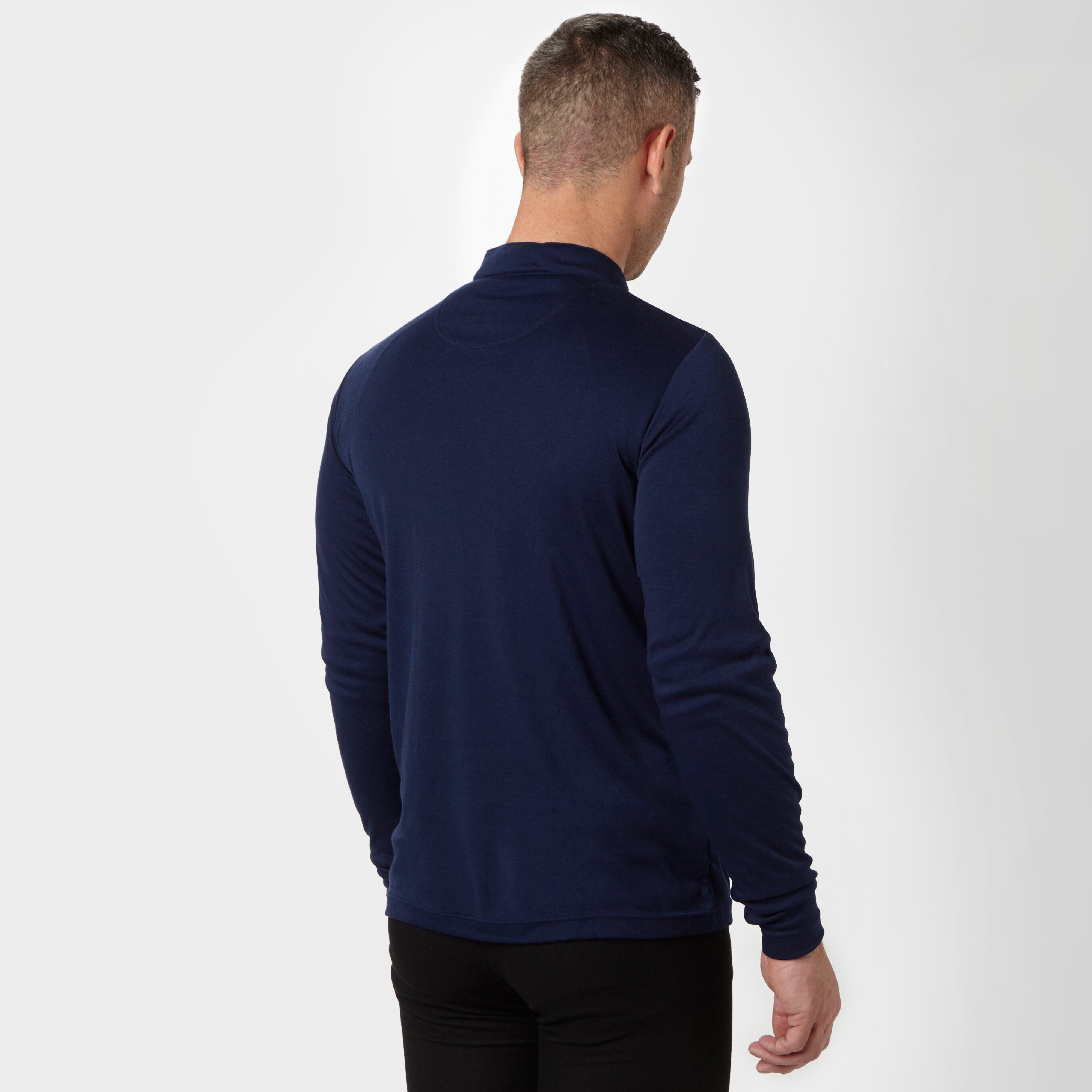 Mens' Long-sleeve Thermal Zip Top
