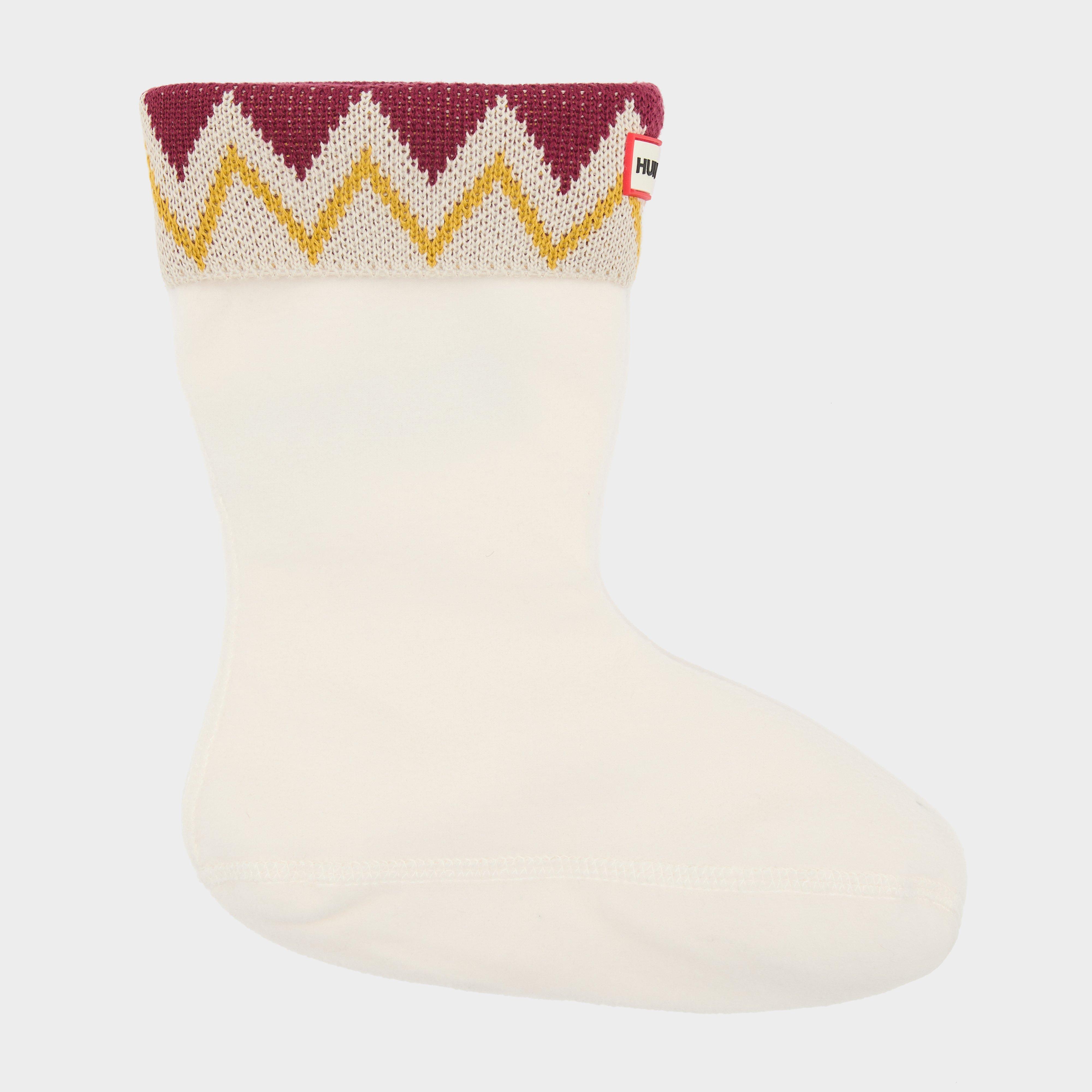 Unisex Recycled Zig Zag Short Boot Socks