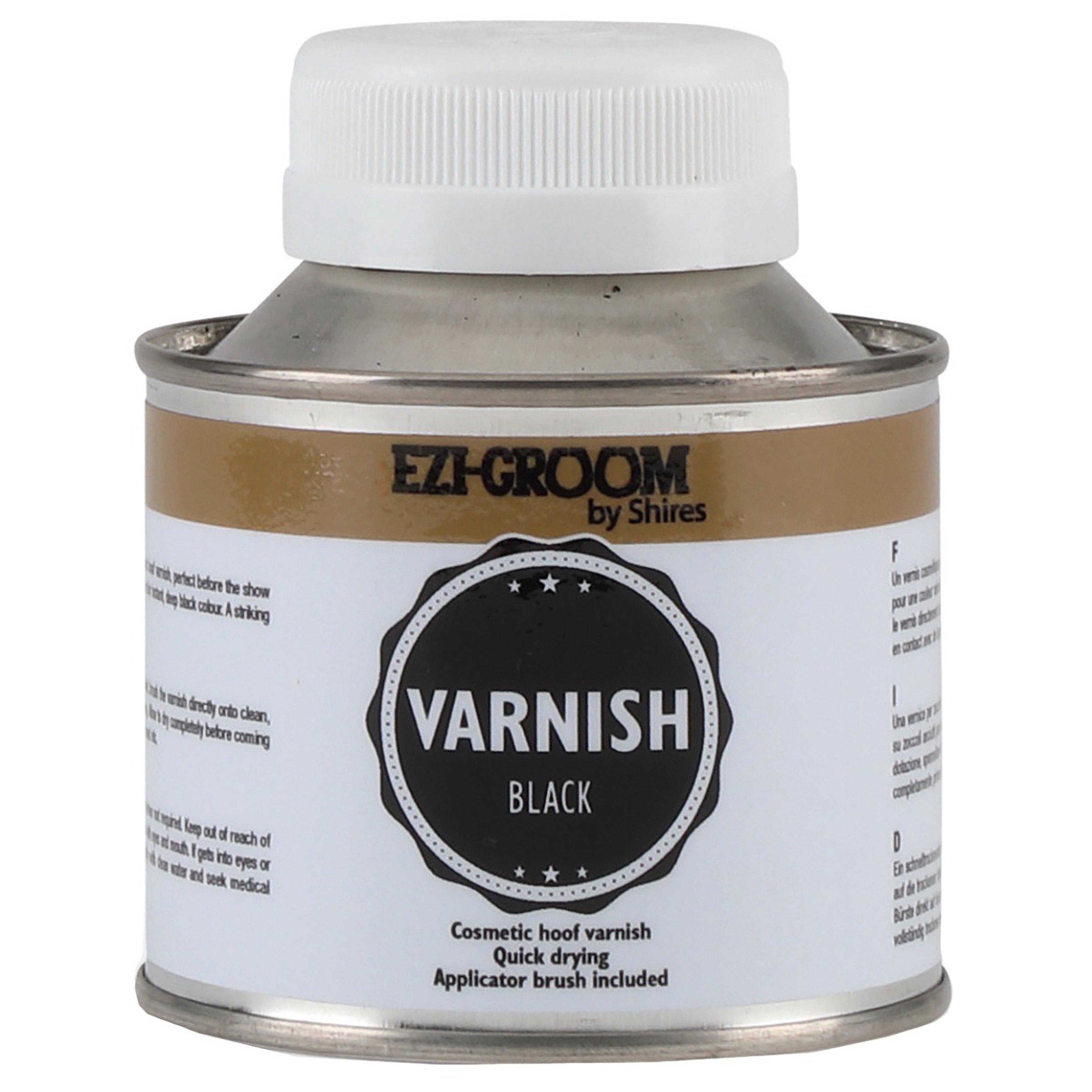 Ezi-Groom Hoof Varnish Black