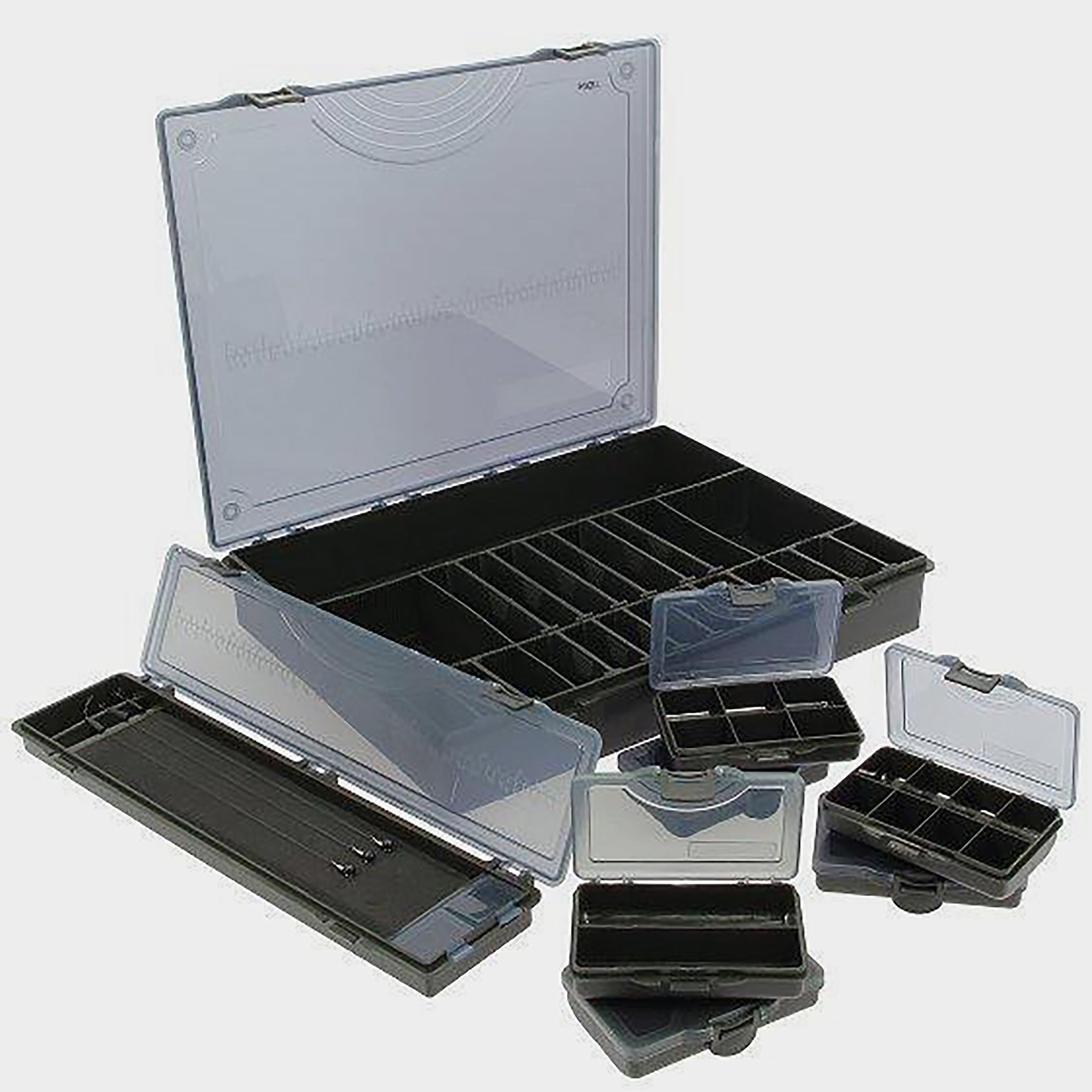 Deluxe Tackle Box & Six Boxes + Hair Rig Holder
