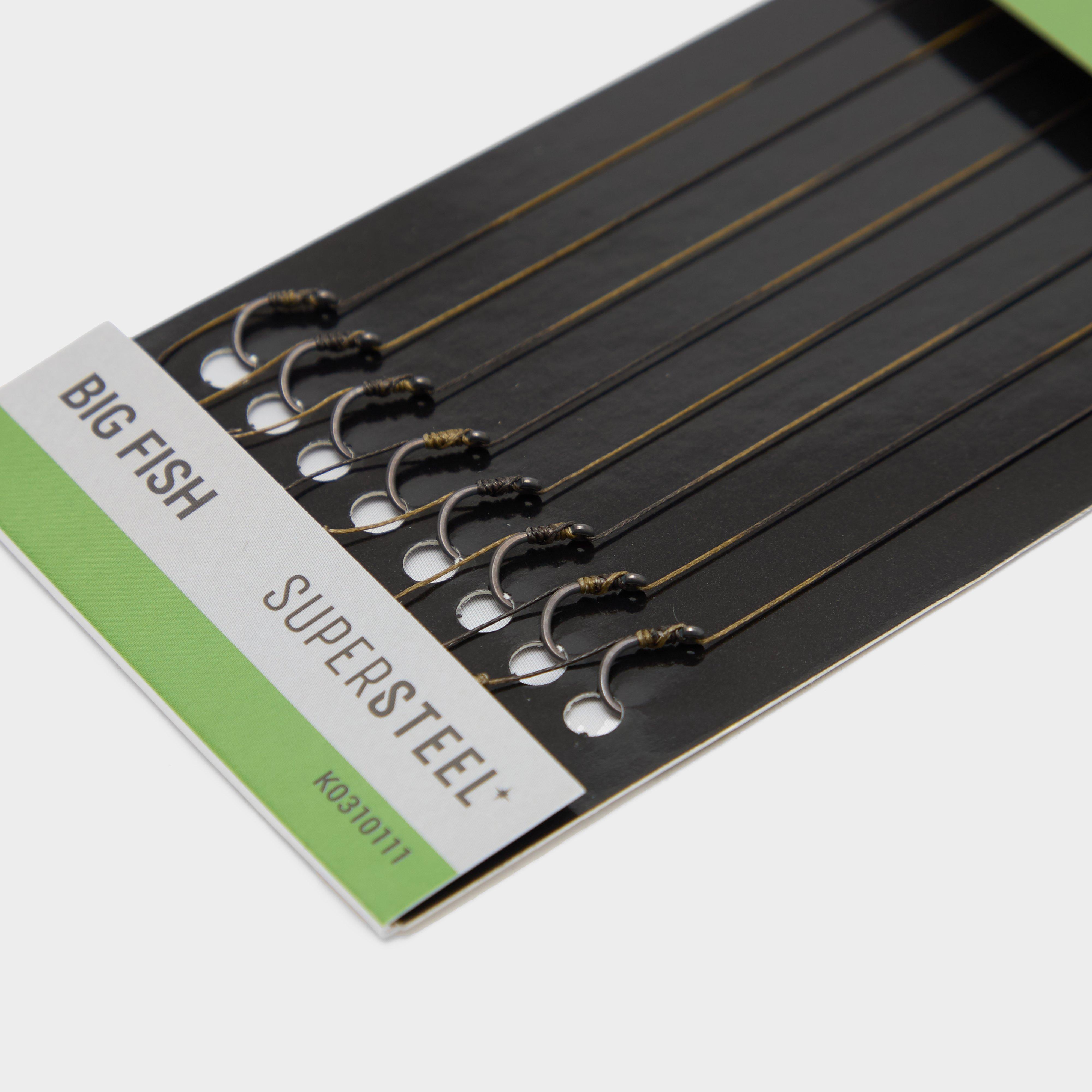 Big Fish Quickstop Hair Rigs 6 Inch Barbless Size 12