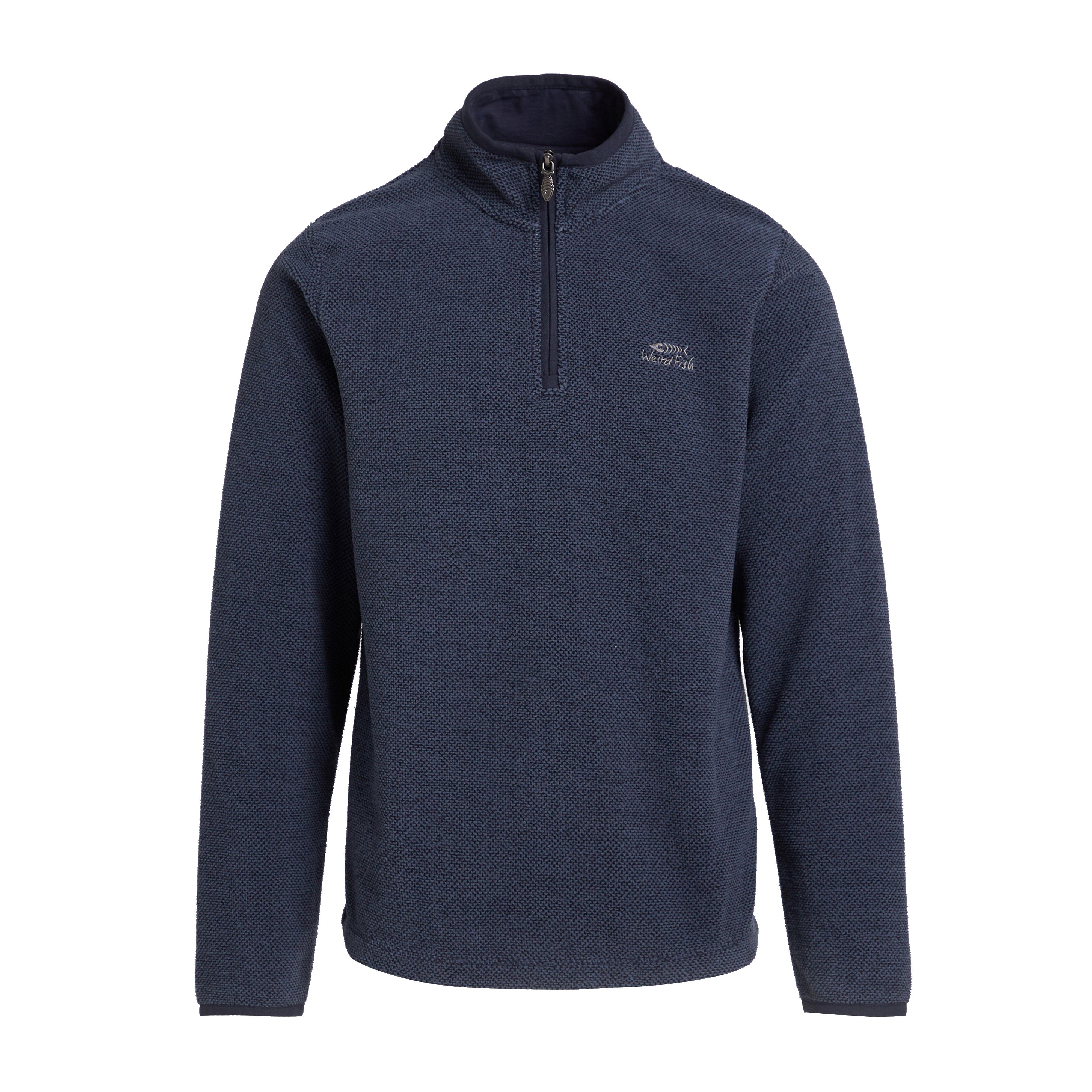Men’s Wyre Eco 1/4 Zip Textured Fleece