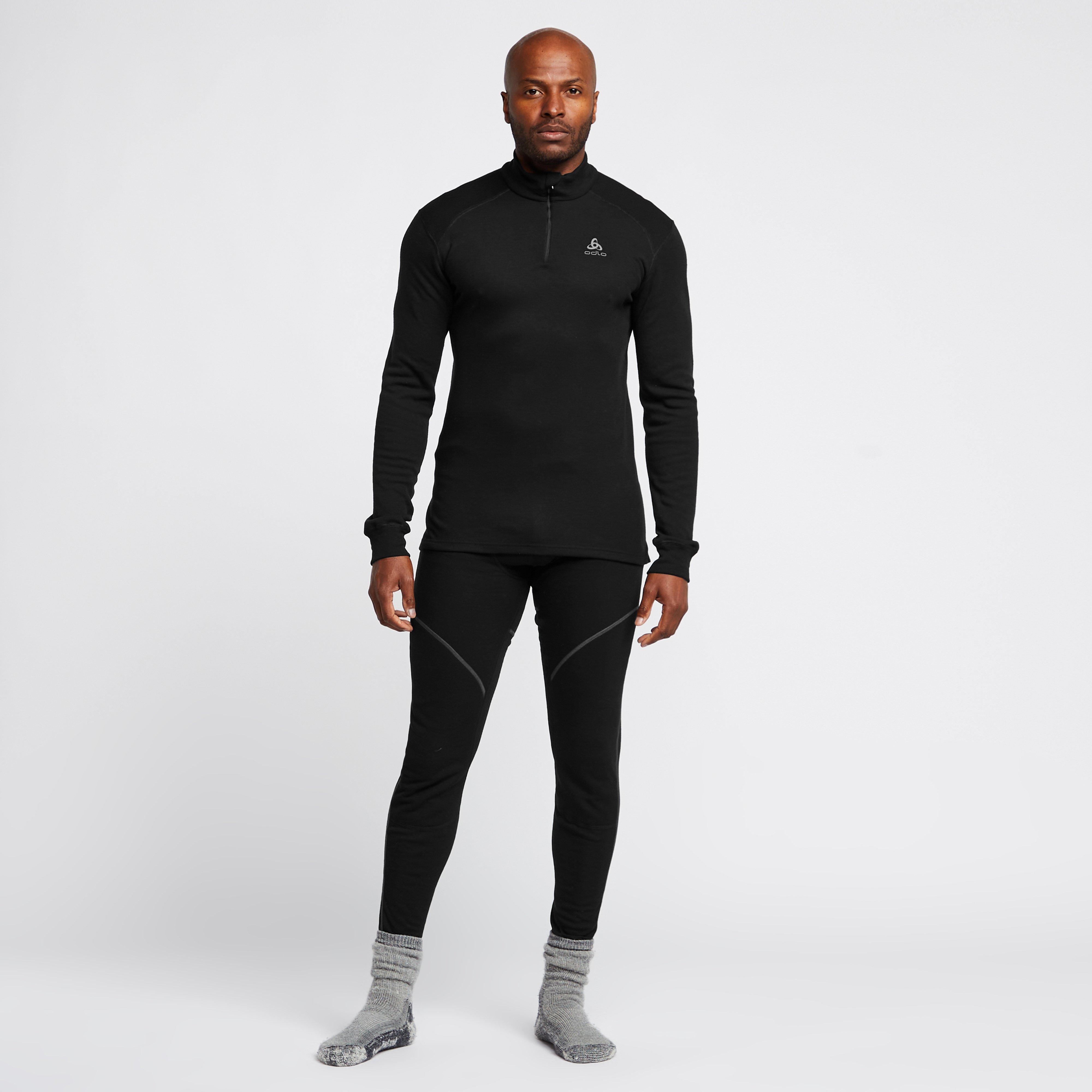 Men's Eco Active Warm Long Sleeve Half Zip Baselayer Top