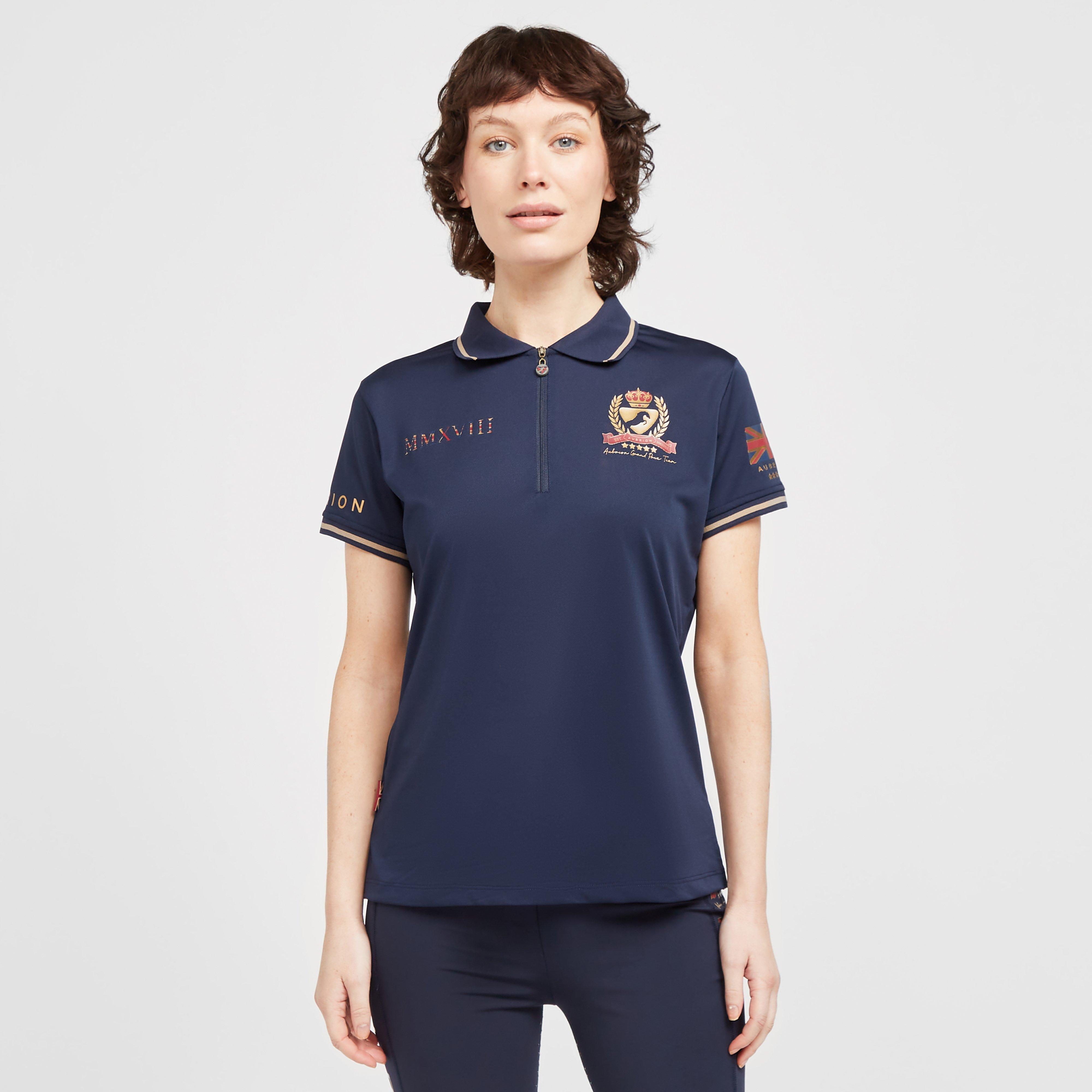 Ladies Team Tech Polo Shirt Navy