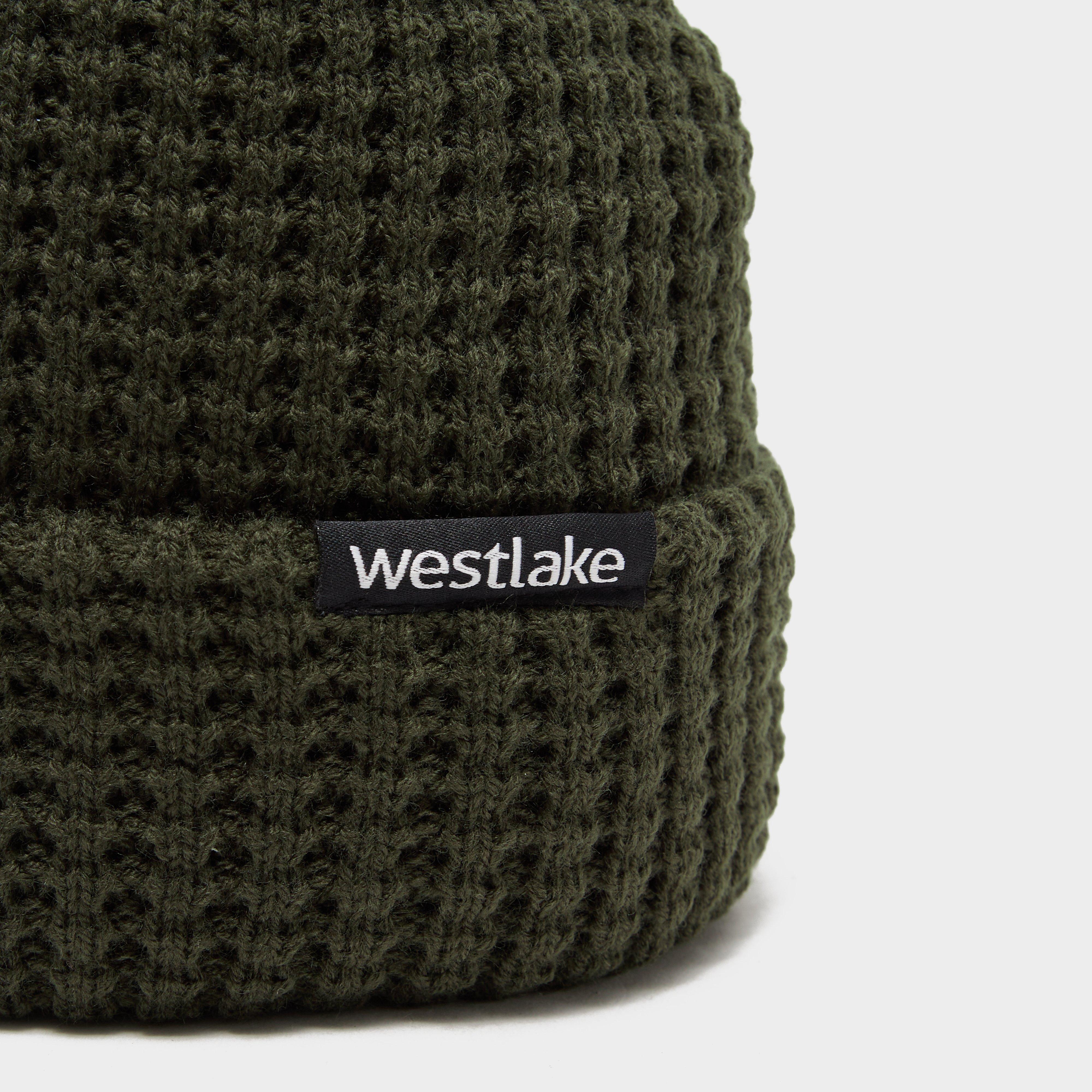 Khaki Waffle Beanie