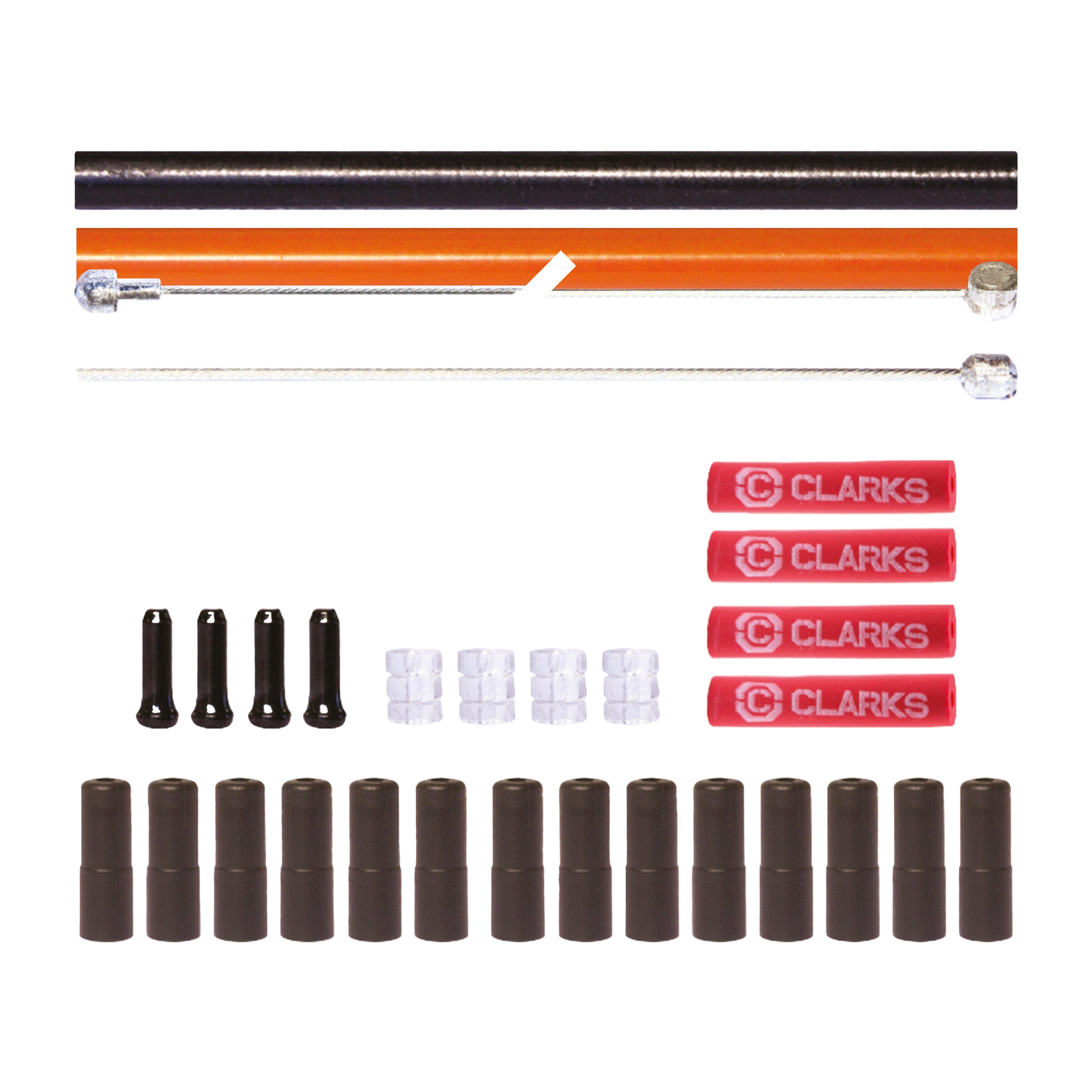 Stainless Steel Front & Rear Brake Cable Kit